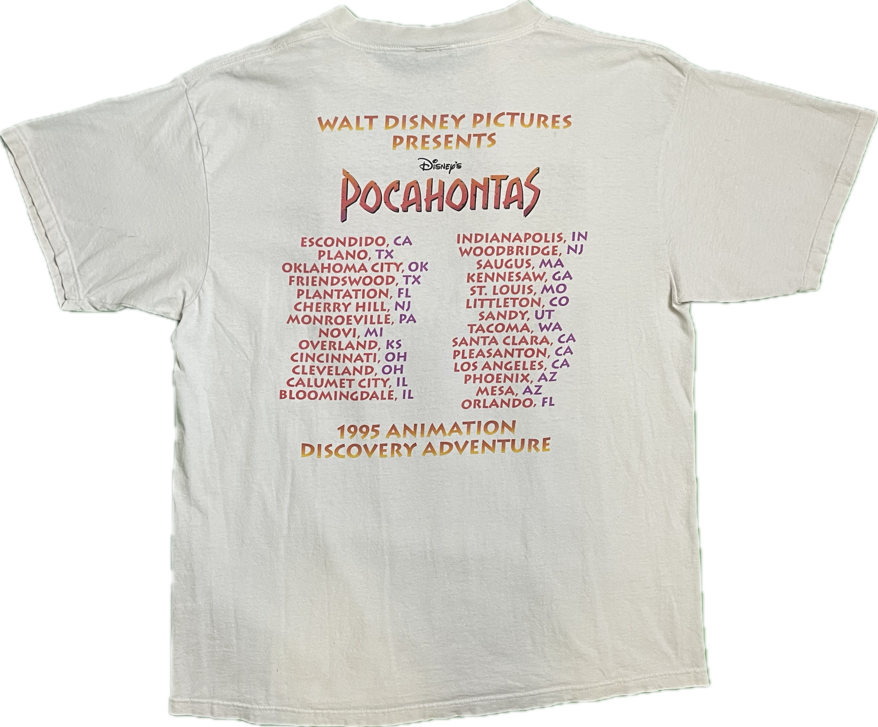 95' Disney Pocahontas Vintage T-Shirt