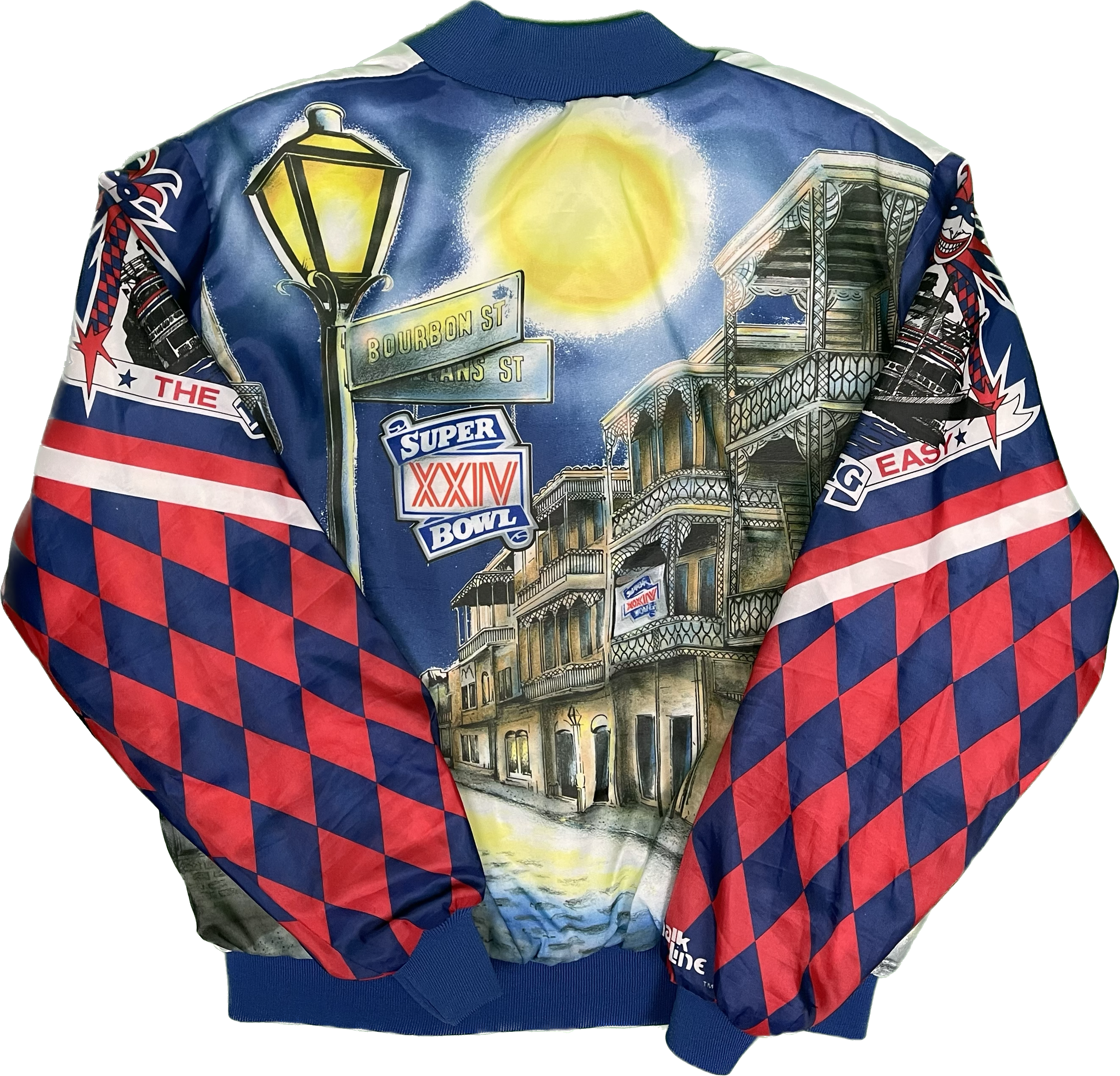 90' Super Bowl Broncos Jacket All Over Back print