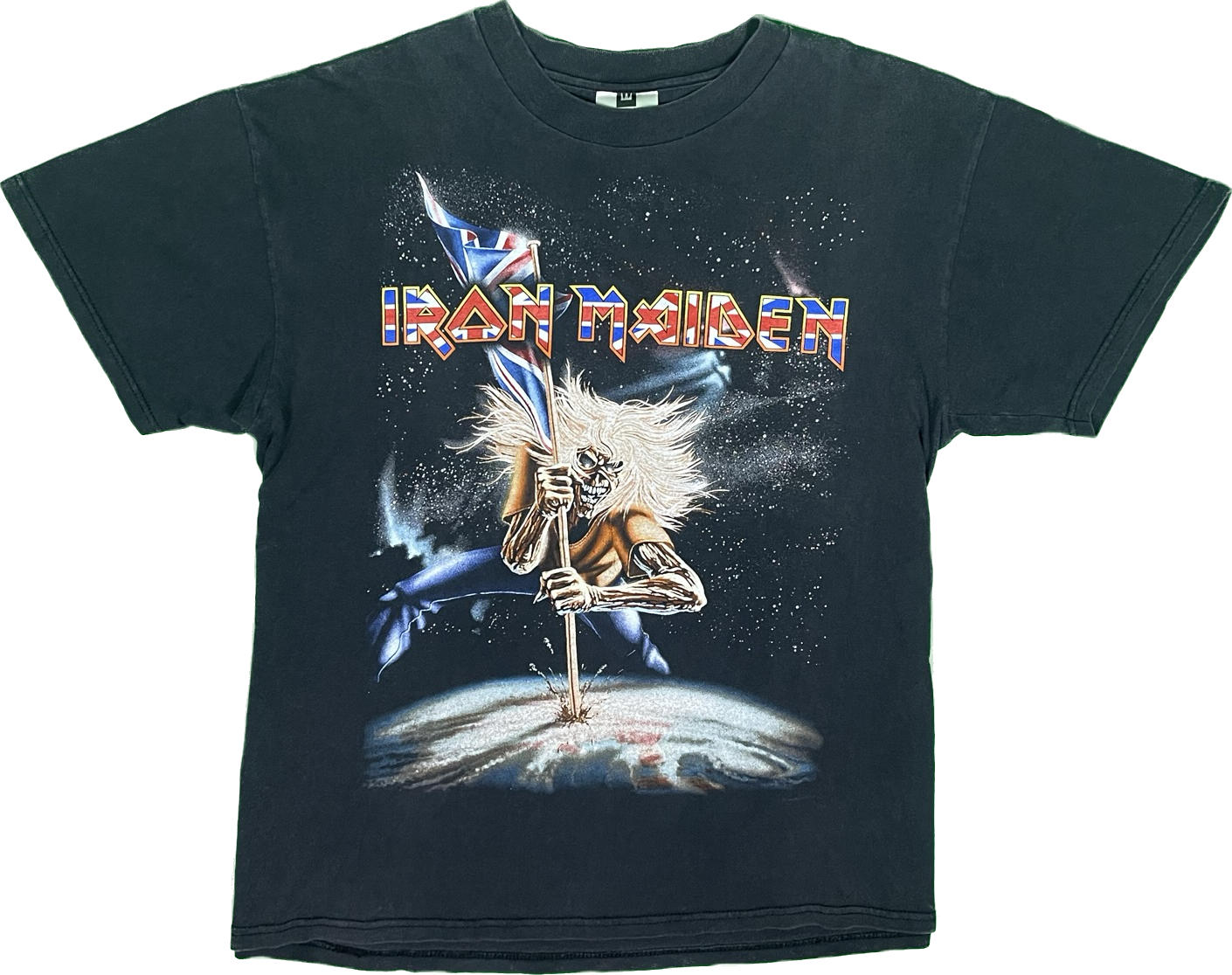 90' Iron Maiden Vintage UK Tour T-Shirt