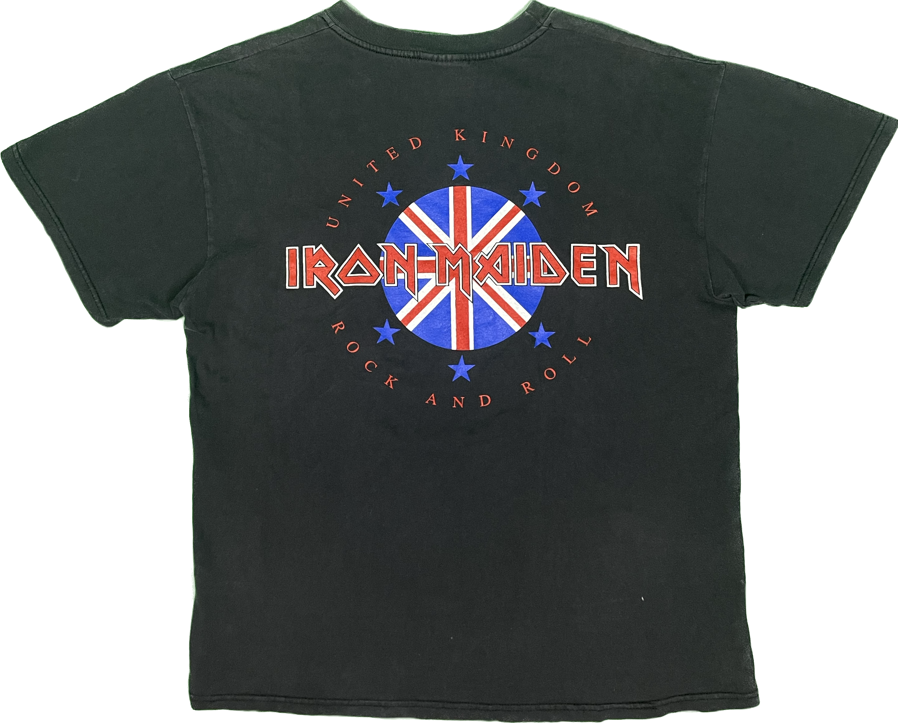 90' Iron Maiden Vintage UK Tour T-Shirt