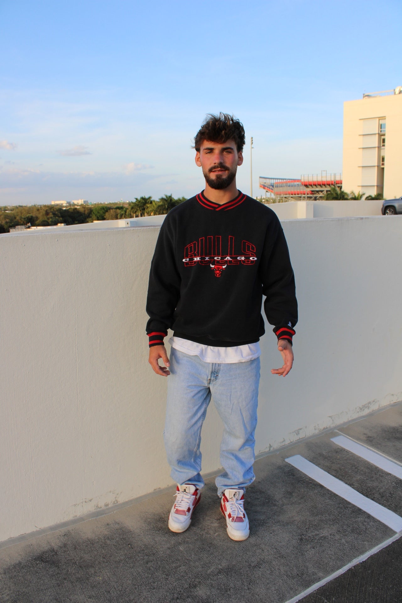 90's Chicago Bulls Vintage Starter Sweatshirt