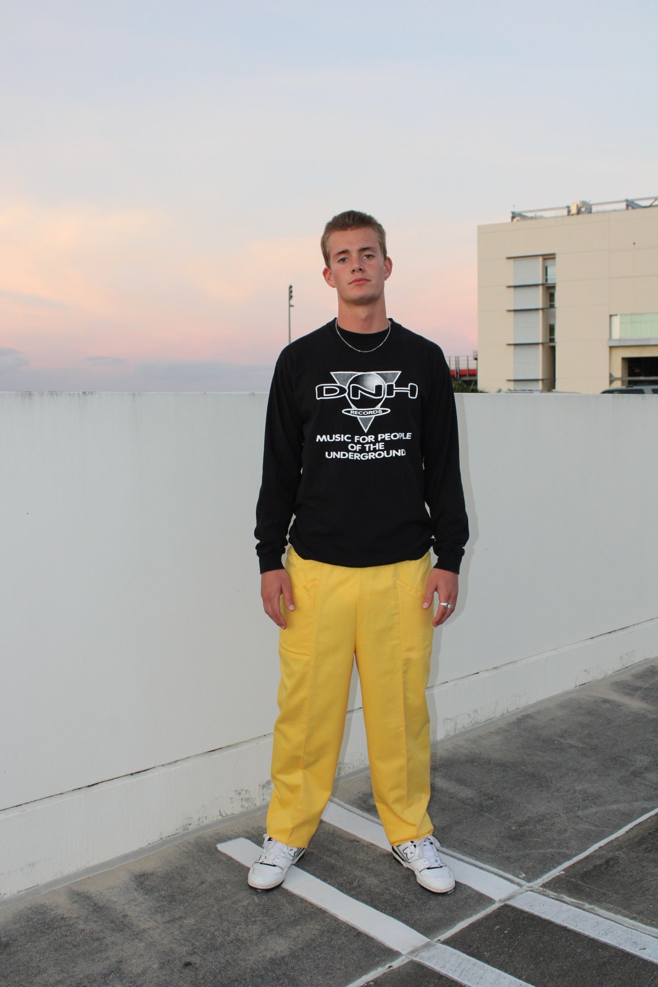90‘s Music for People of the Underground Vintage Long-Sleeve Shirt