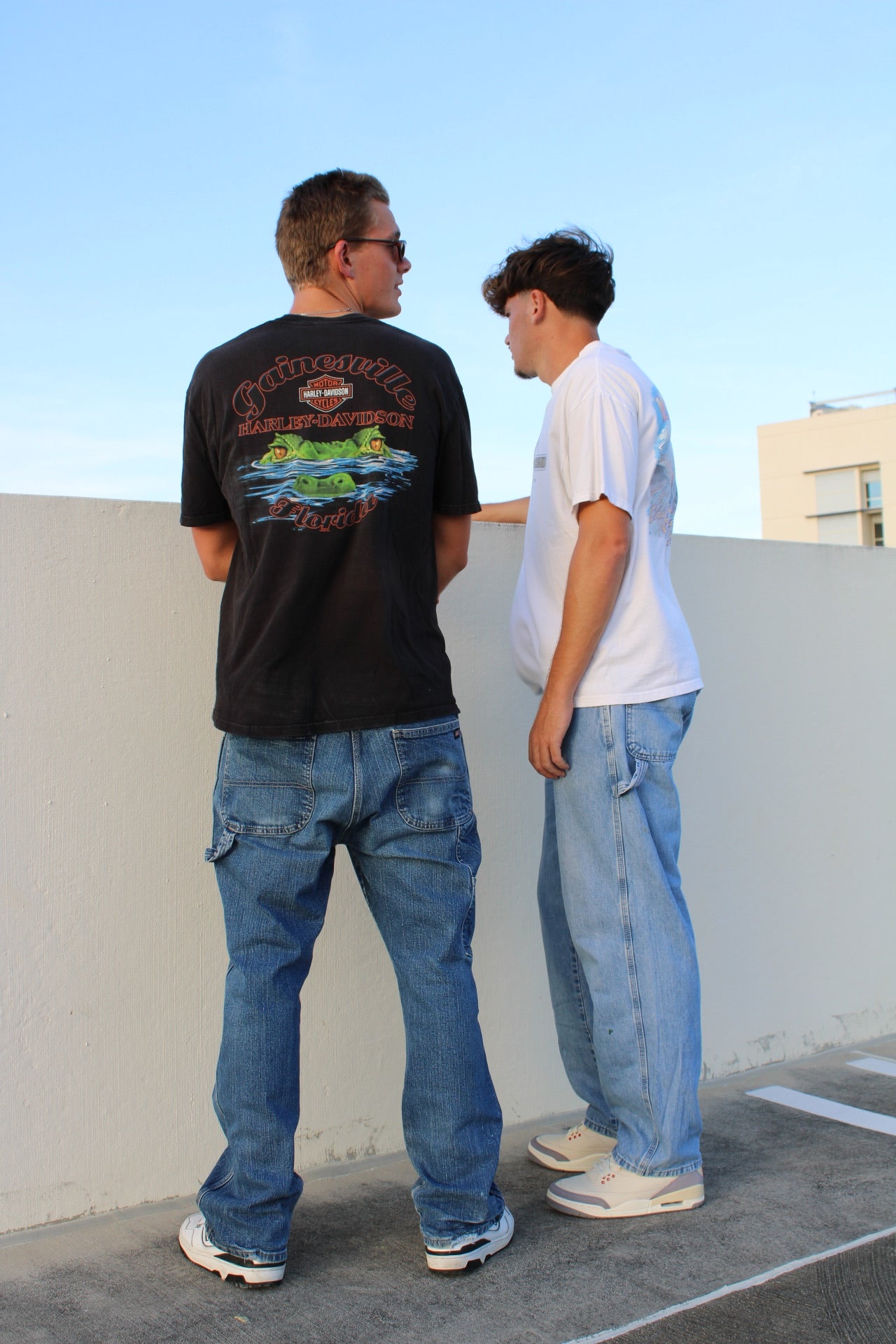 08' Harley Davidson Gainesville Crocodile T-Shirt