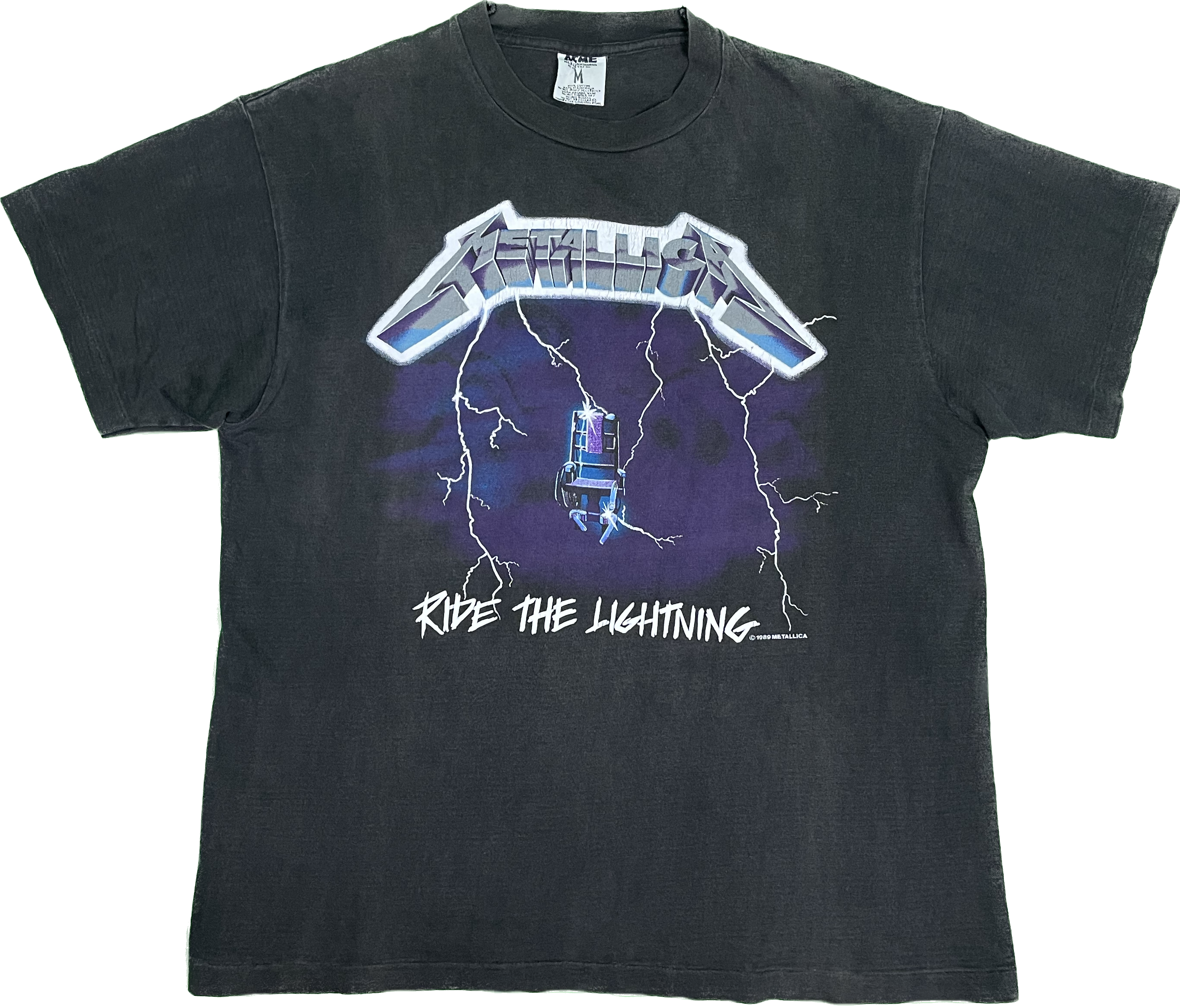 89' Metallica Ride the Lightning Vintage T-Shirt