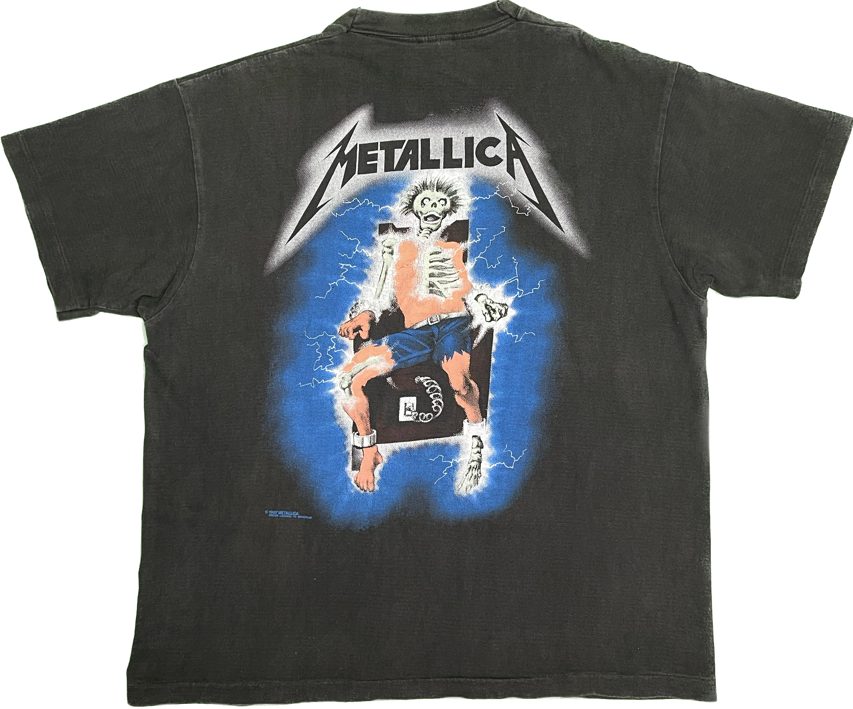 89' Metallica Ride the Lightning Vintage T-Shirt – Manonda