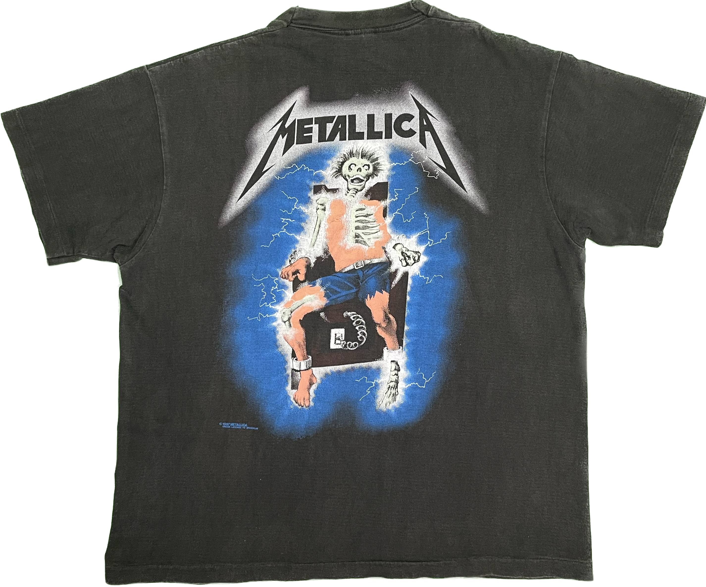 89' Metallica Ride the Lightning Vintage T-Shirt