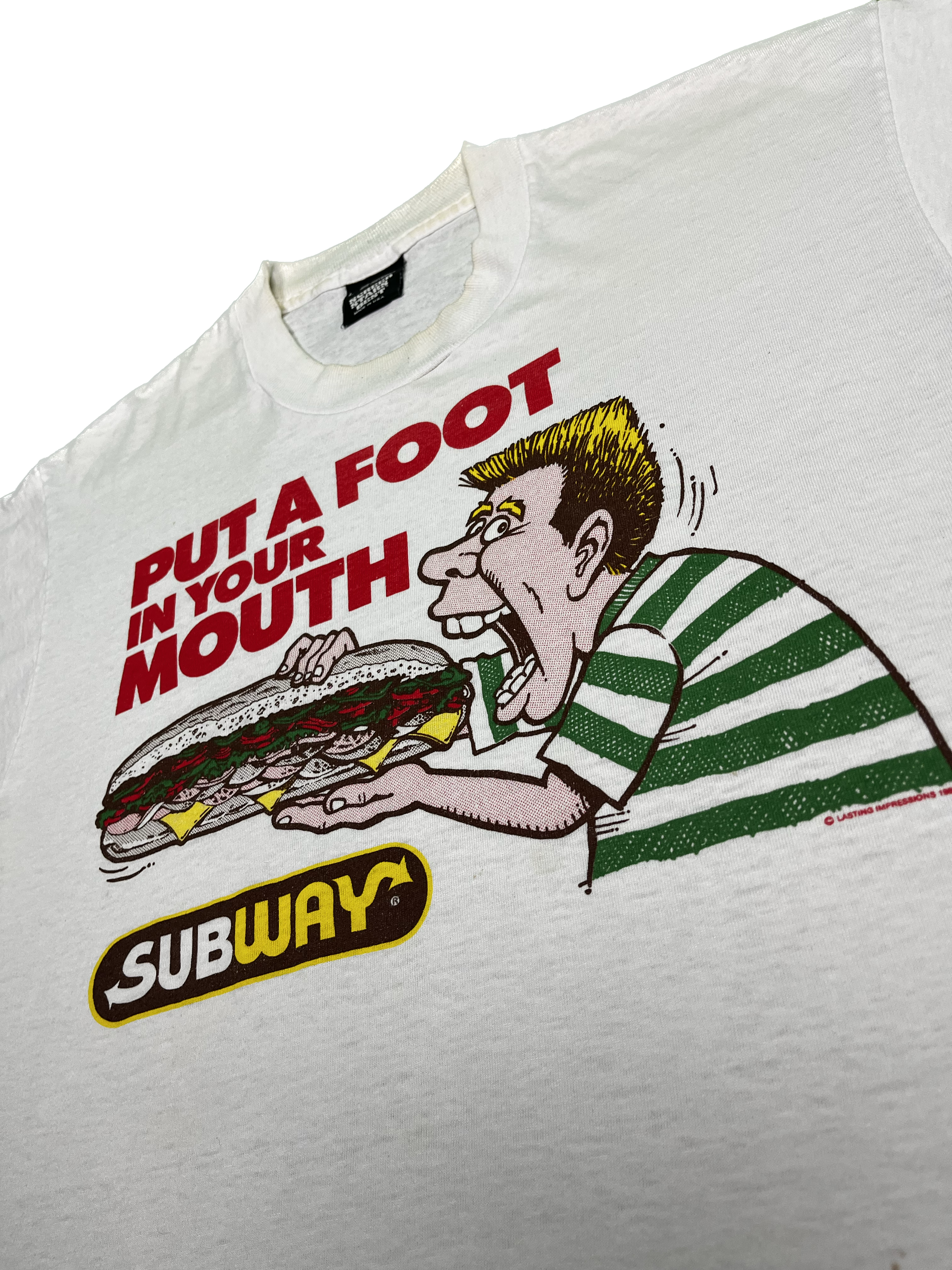 88' Subway Put A Foot in your mouth T-Shirt