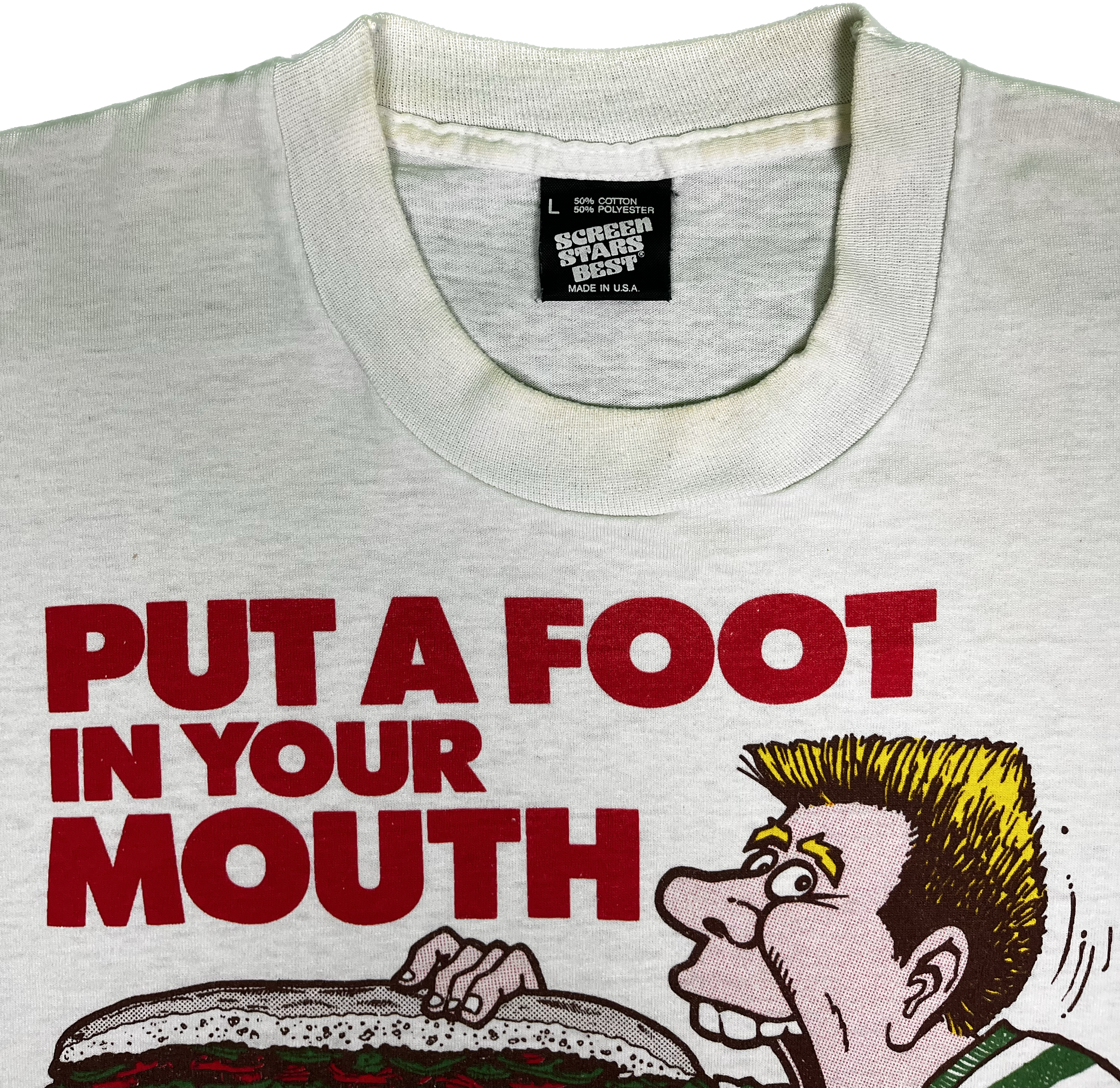 88' Subway Put A Foot in your mouth T-Shirt