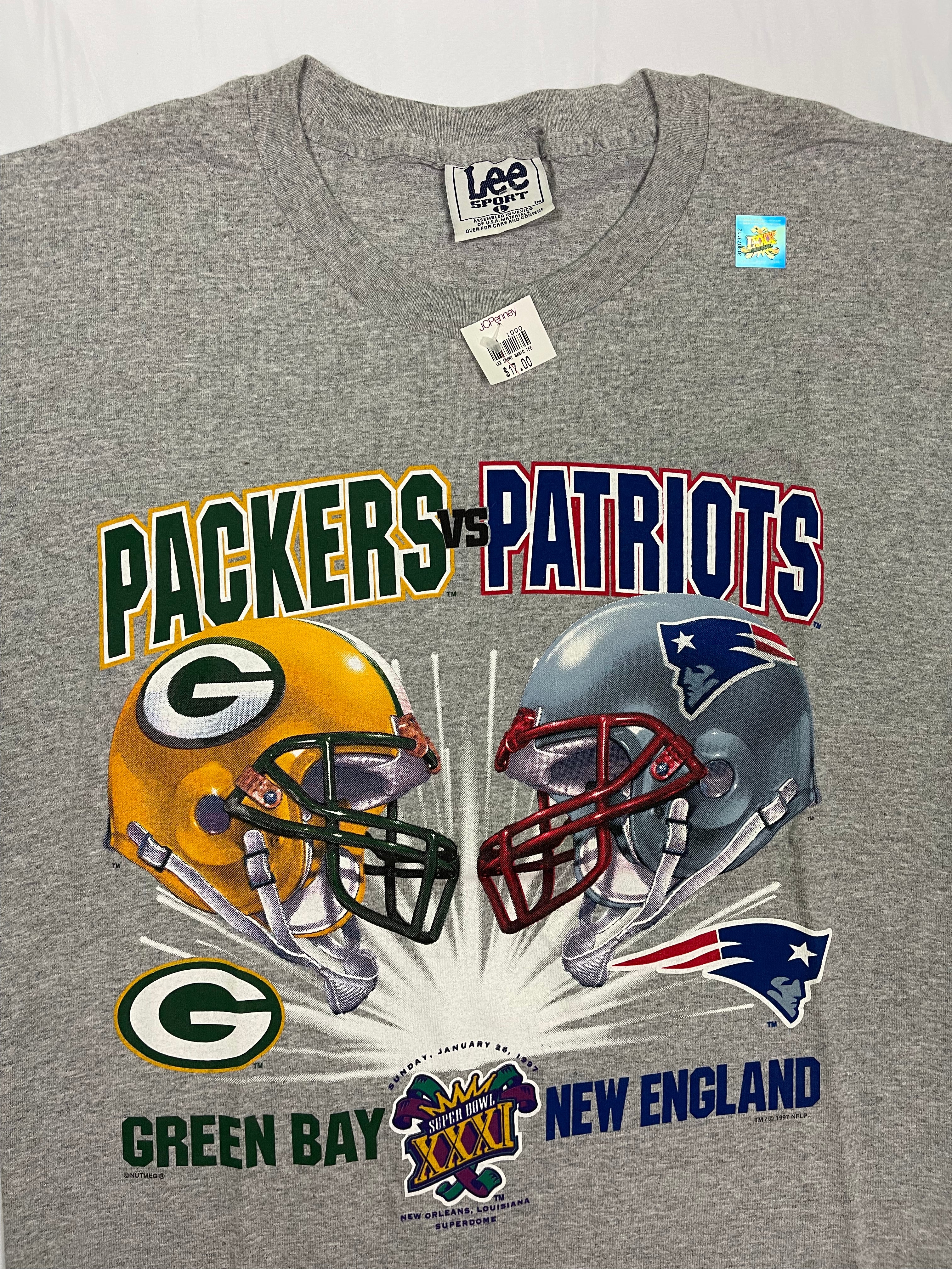 97' Packer vs Patriot Super Bowl T-Shirt