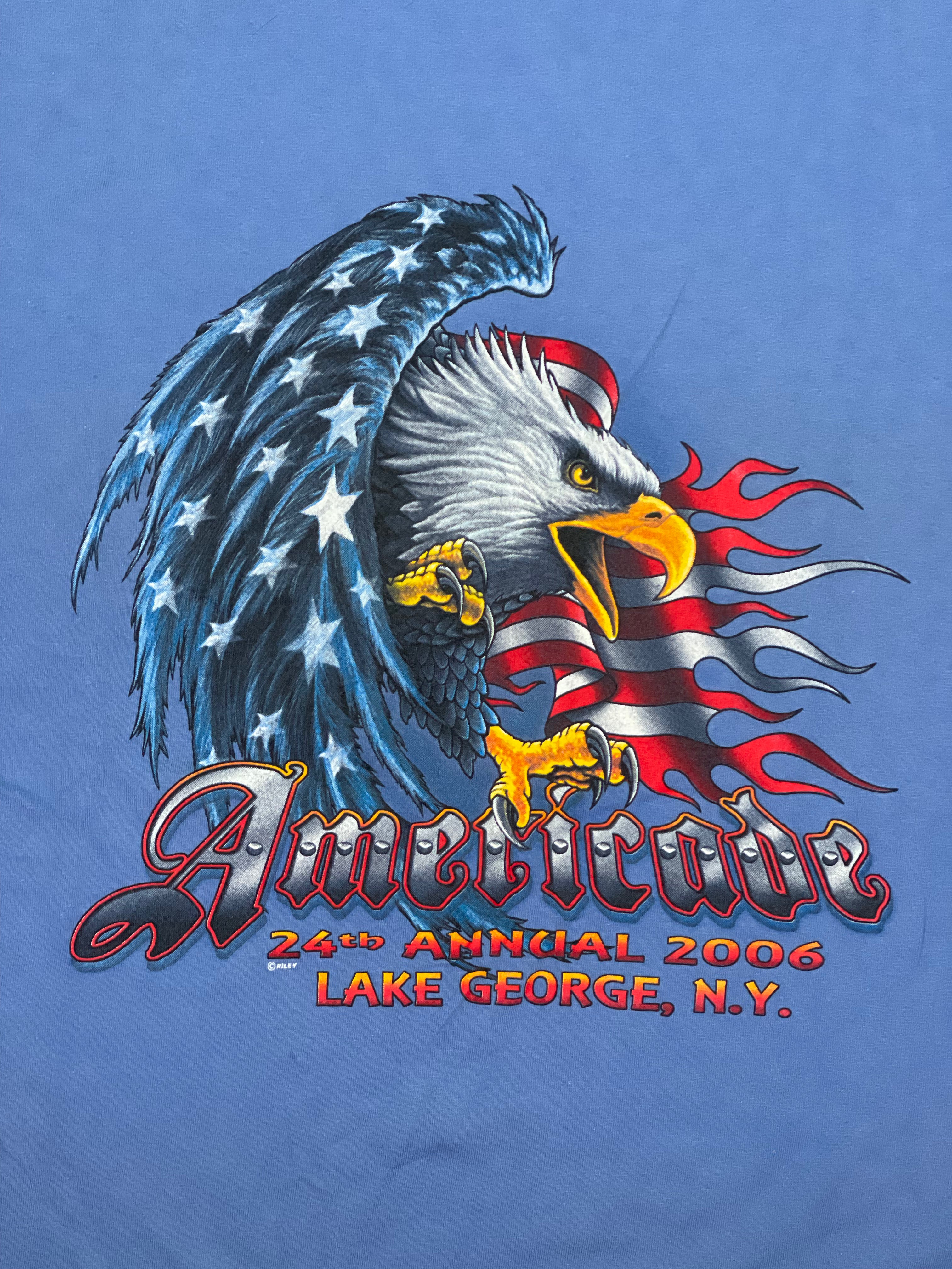 06' Americade 24th Annual Worlds Largest Rally Lage George, New York 2006 Adirondack MTS. Tank Top