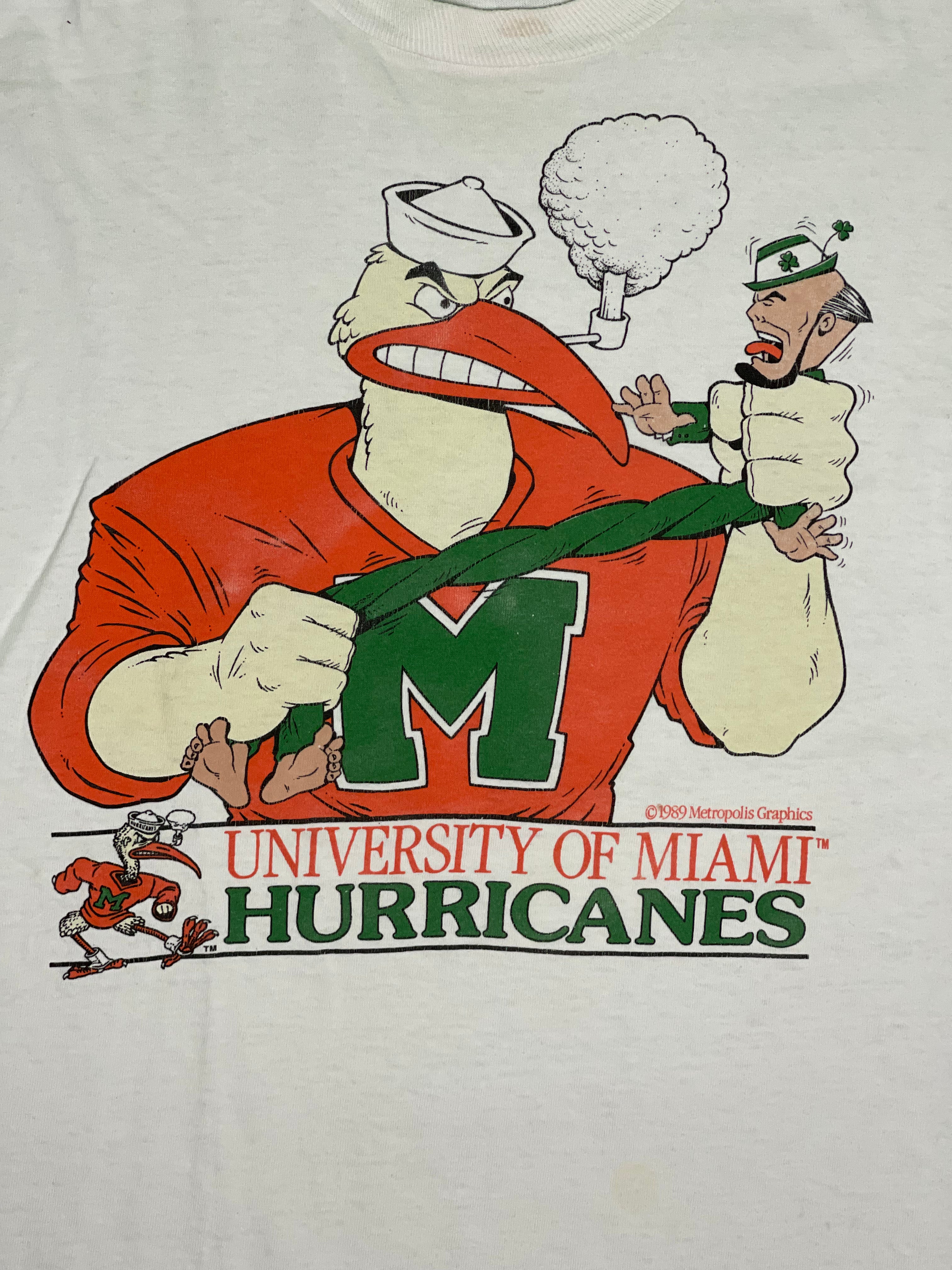 89' University of Miami T-Shirt
