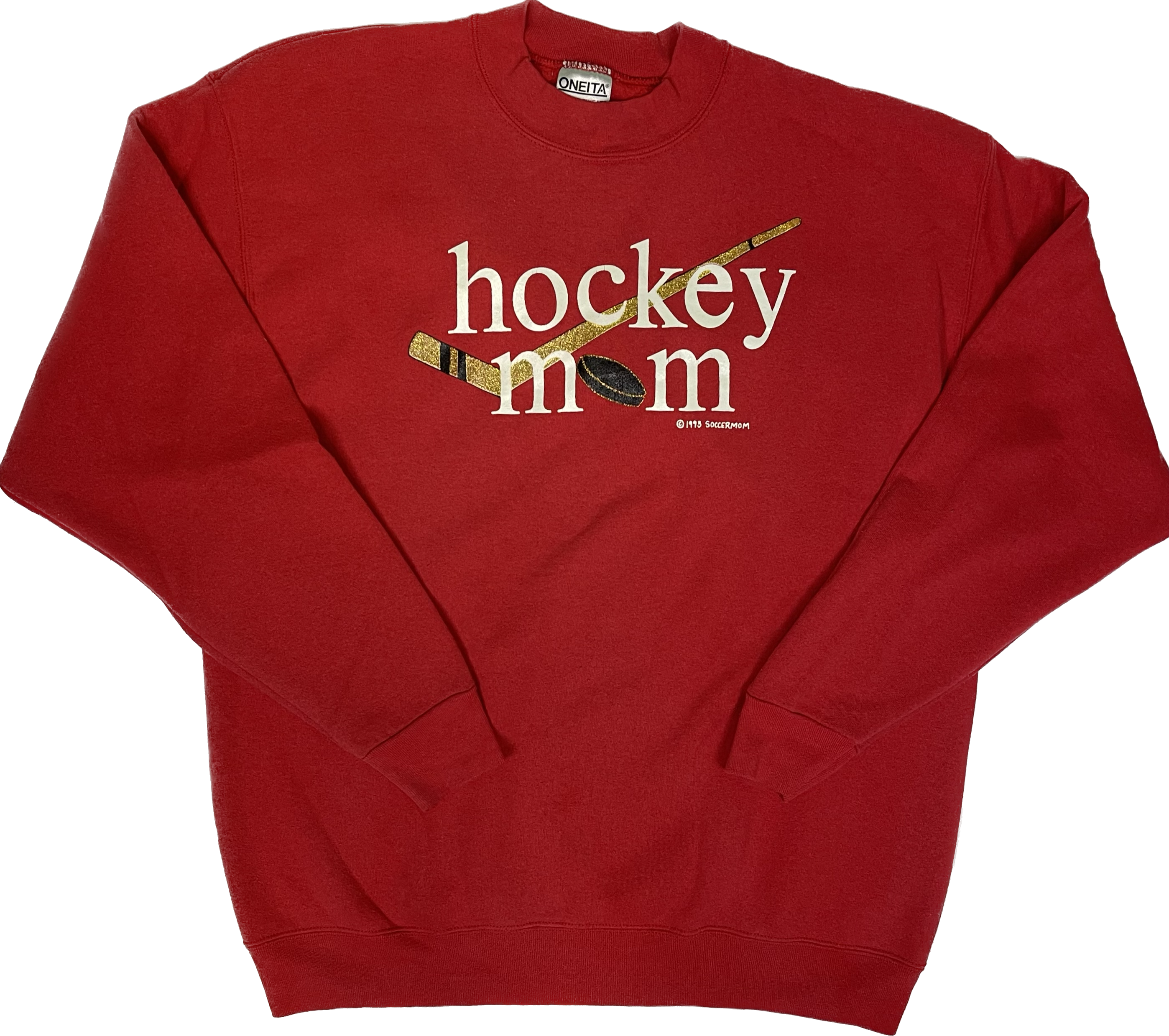 93' Hockey Mom Vintage Sweatshirt