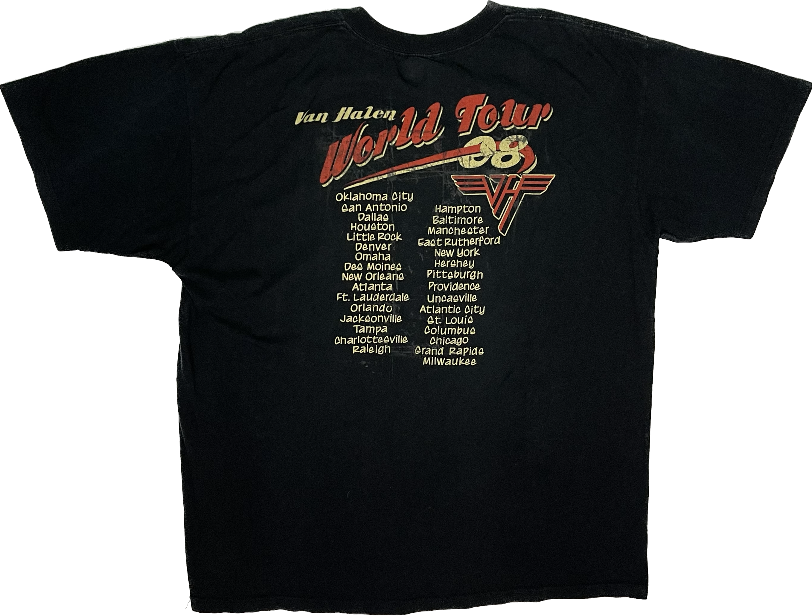 08' Van Halen Band T-Shirt
