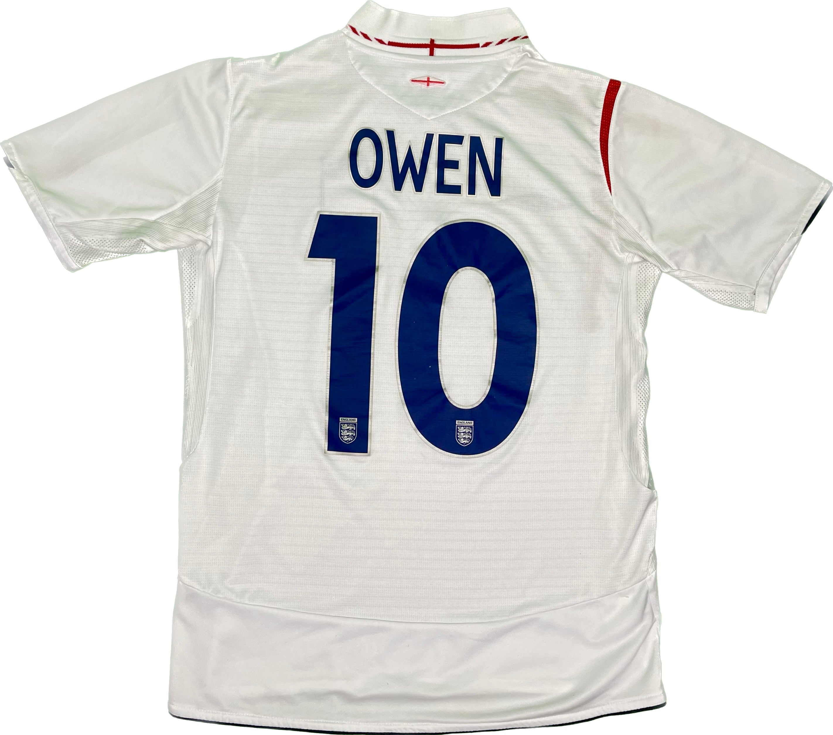 05' England Owen Soccer Jersey