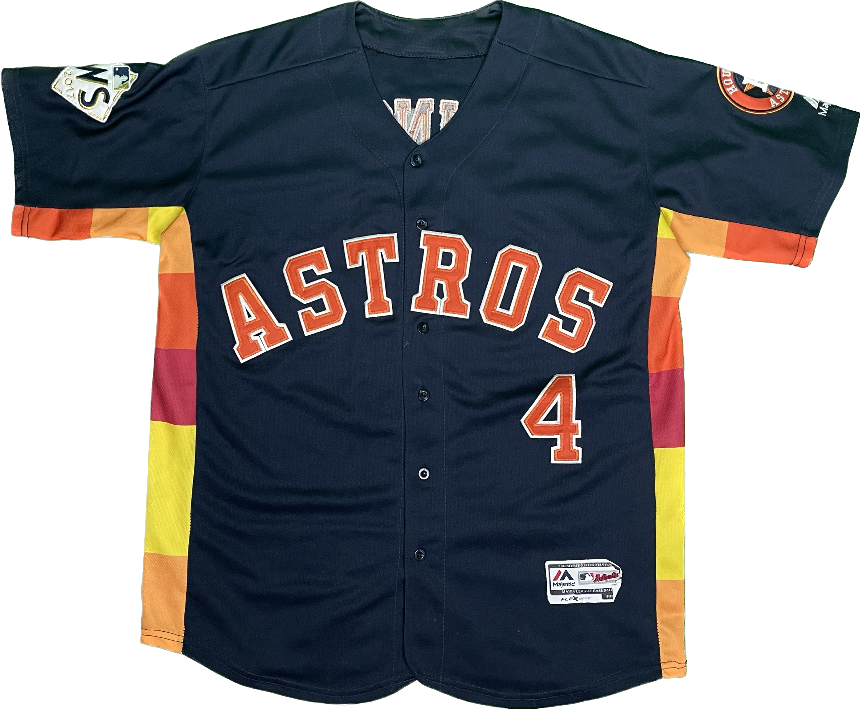 MLB Astros Springer 2017 World Series Jersey