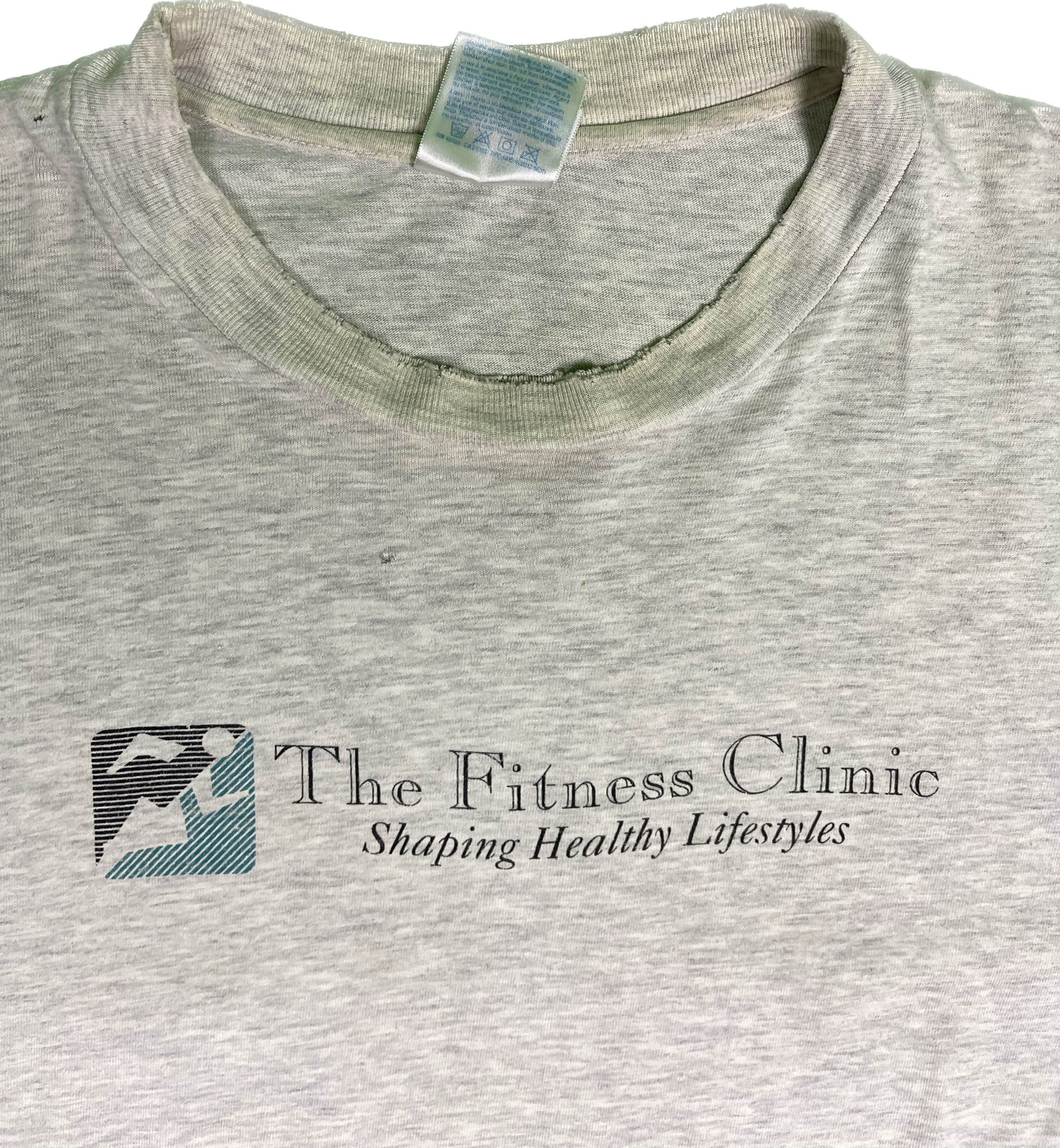 Fitness Clinic Shaping Health Lifestyles Vintage T-Shirt