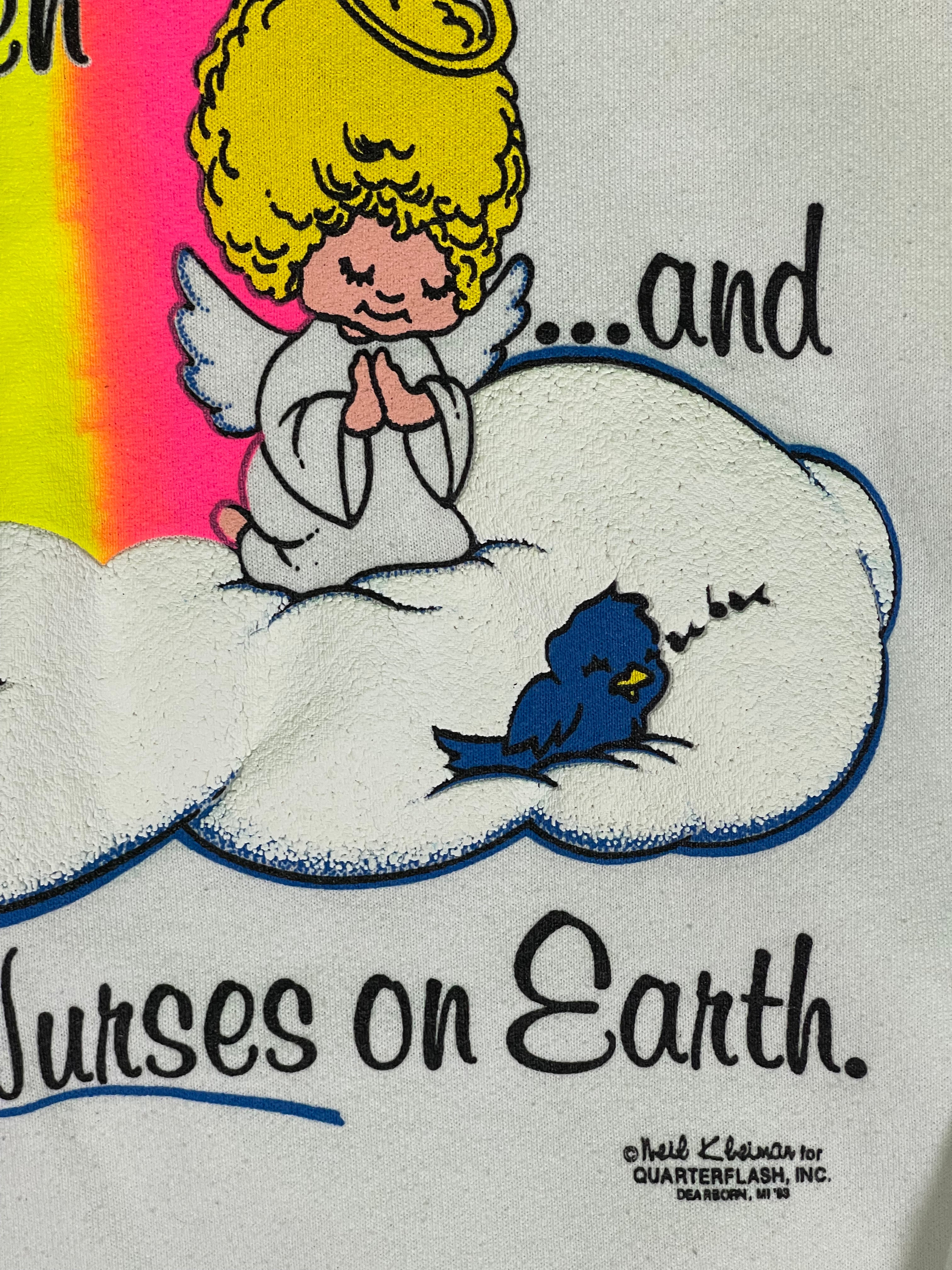 93' God has his Angels in Heaven Vintage Sweatshirt