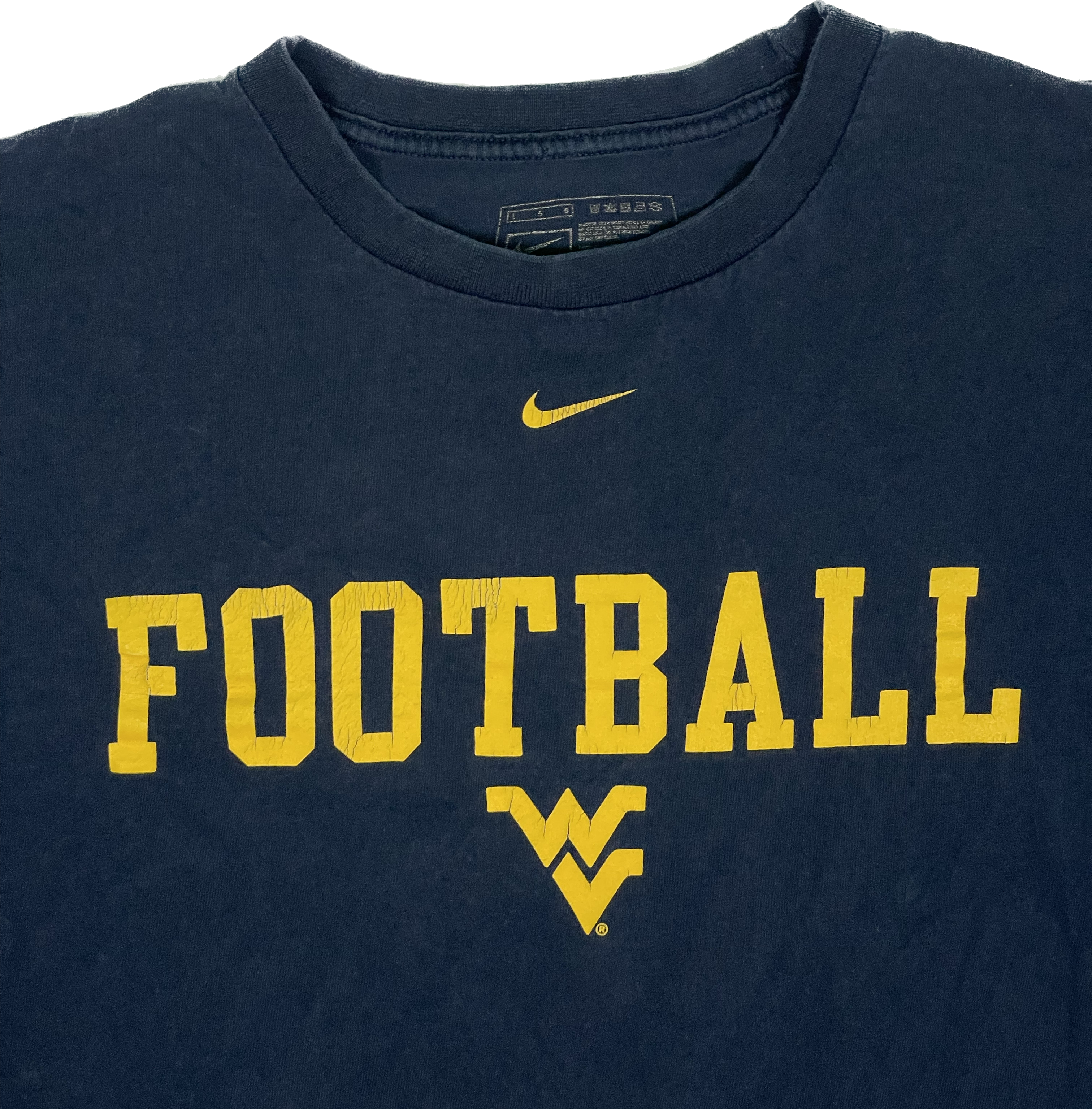 Nike West Virgina University Football Vintage T-Shirt