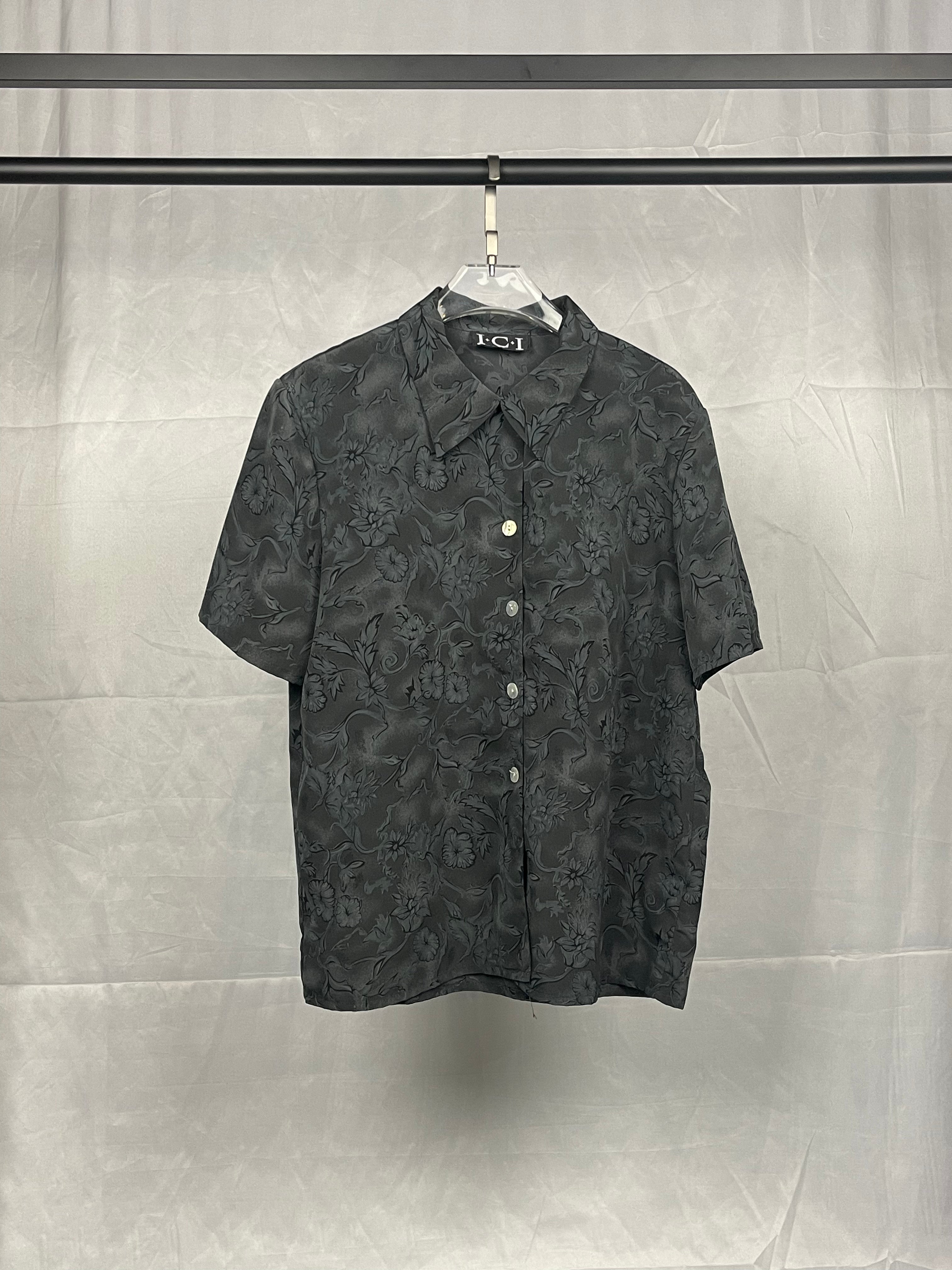 ICI Short sleeve Flower Shirt