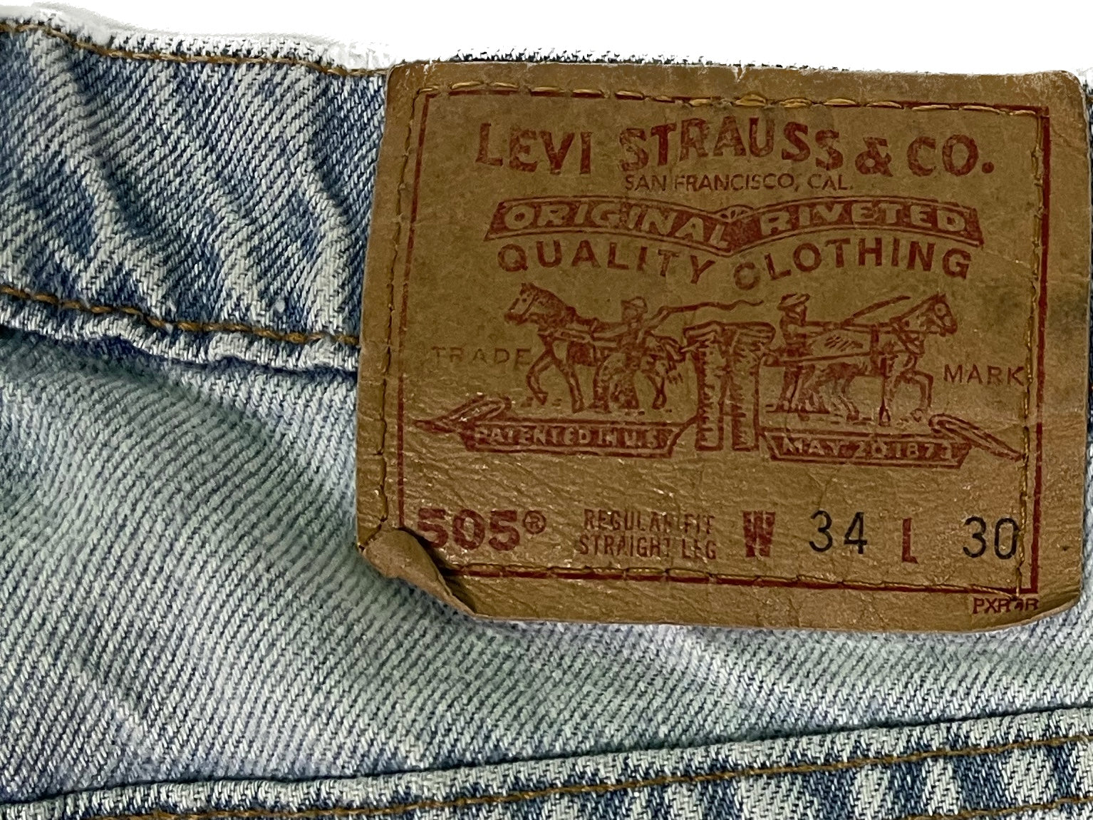 97' Levis 505 Vintage Jeans
