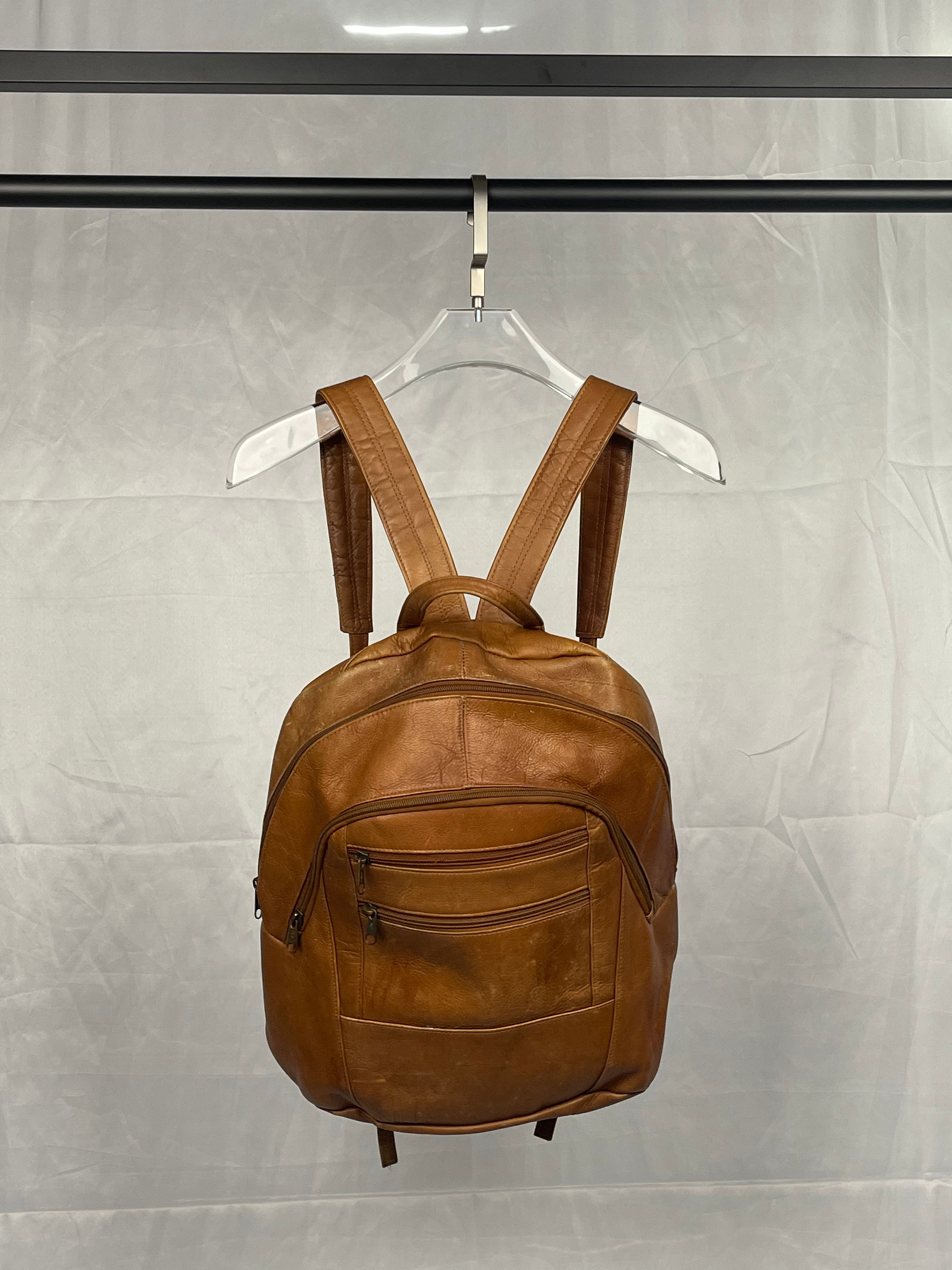 Vintage Leather Bag pack