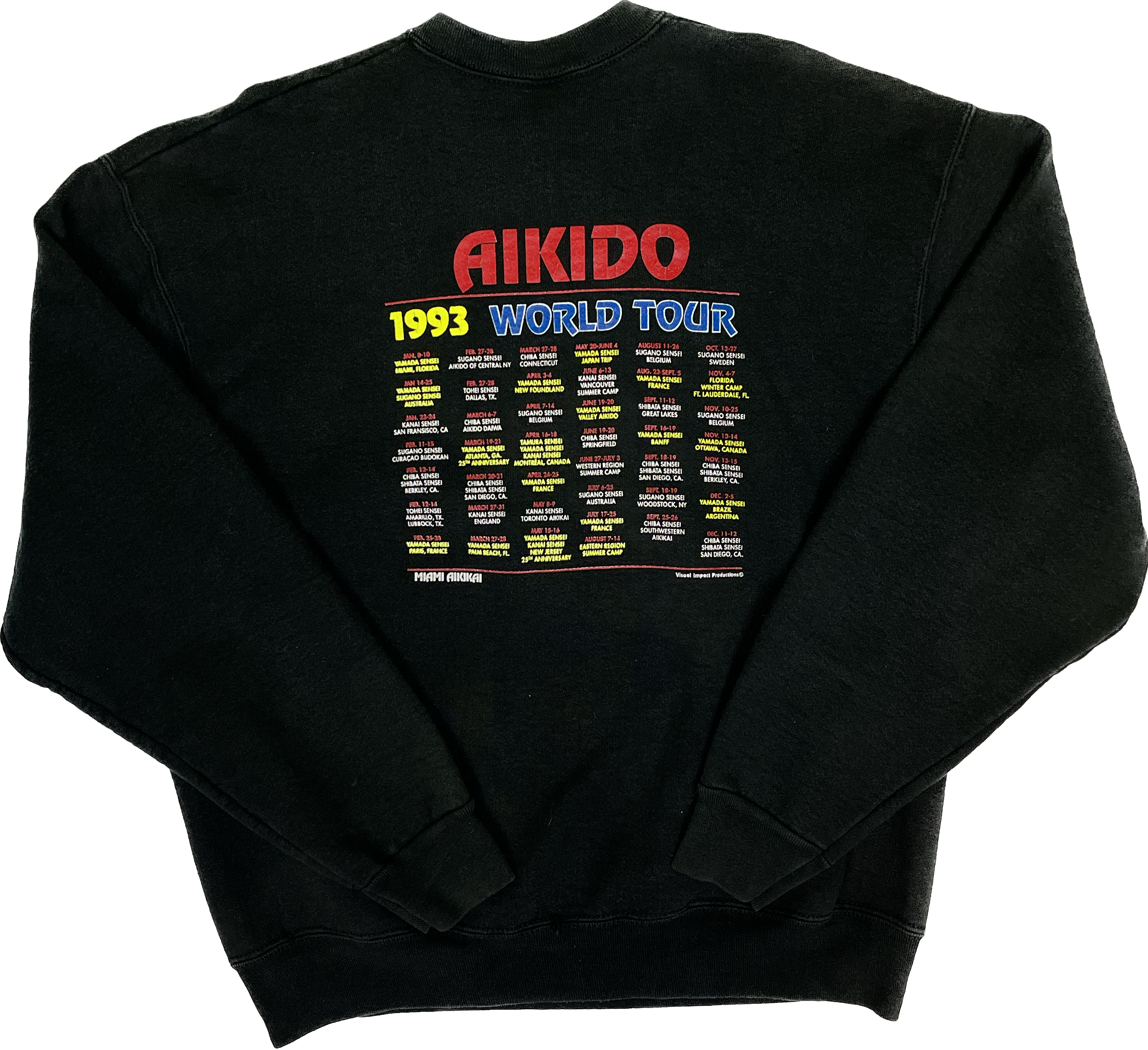 93' Vintage Aikido Band Sweatshirt