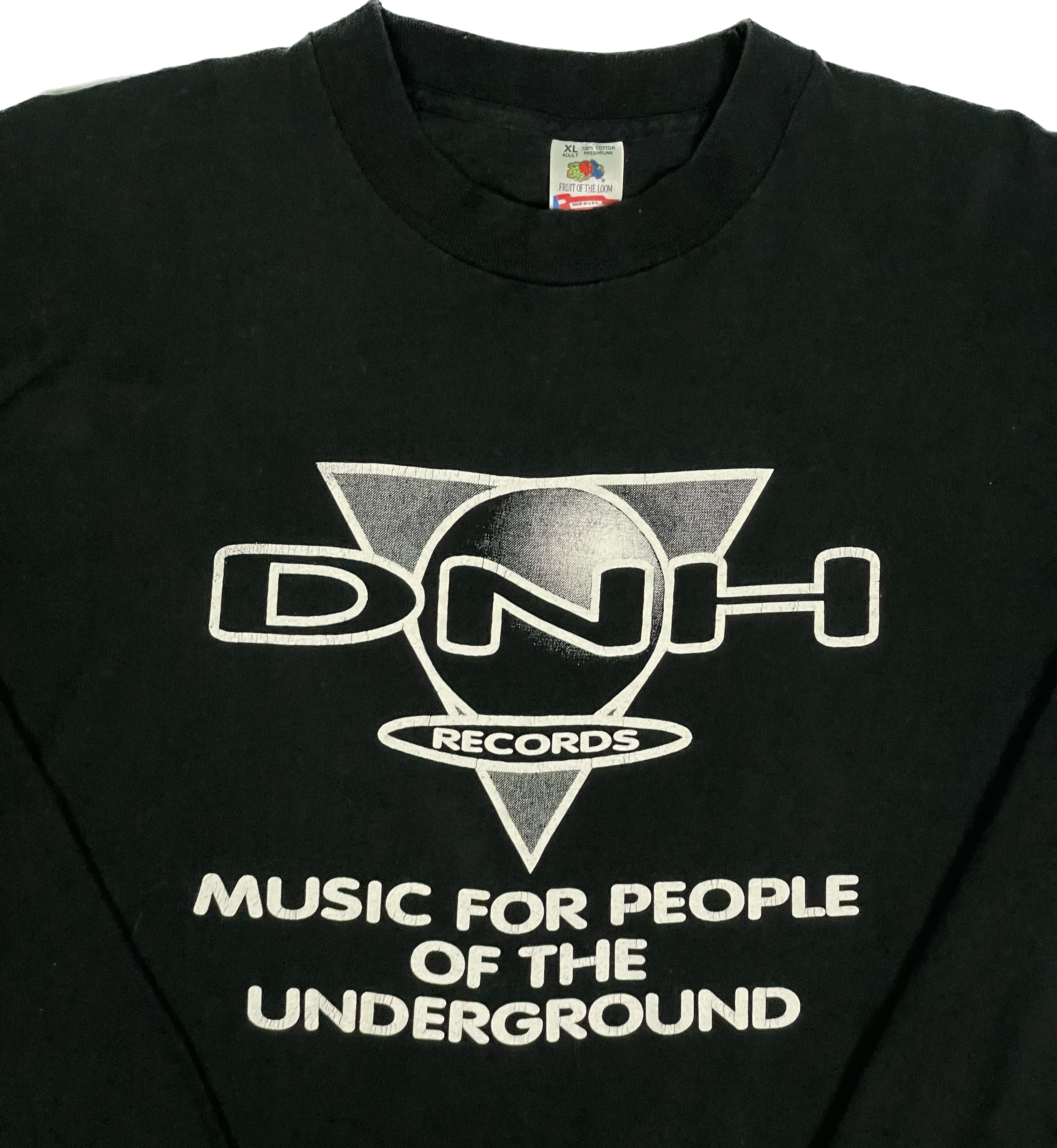 90‘s Music for People of the Underground Vintage Long-Sleeve Shirt
