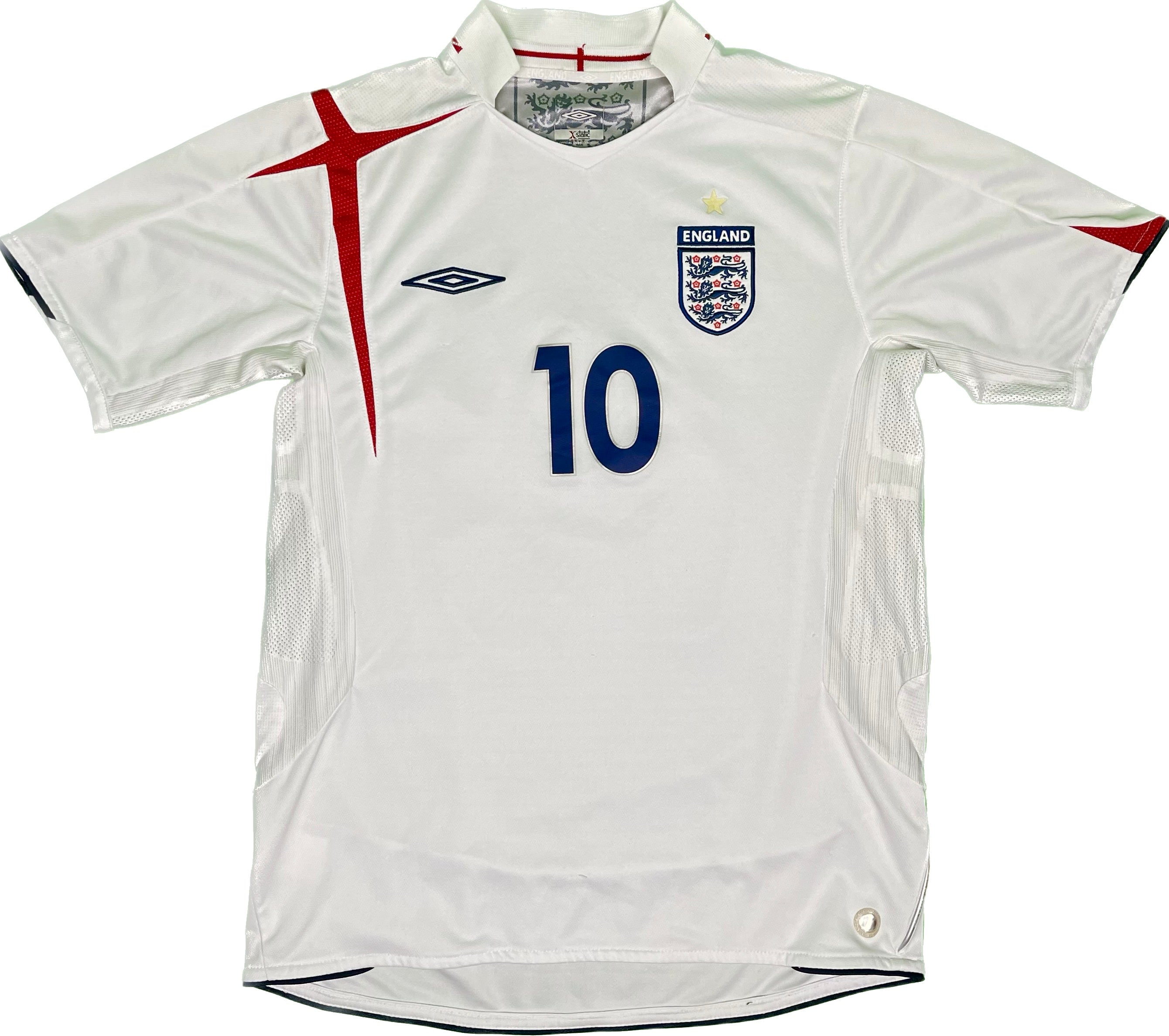 05' England Owen Soccer Jersey