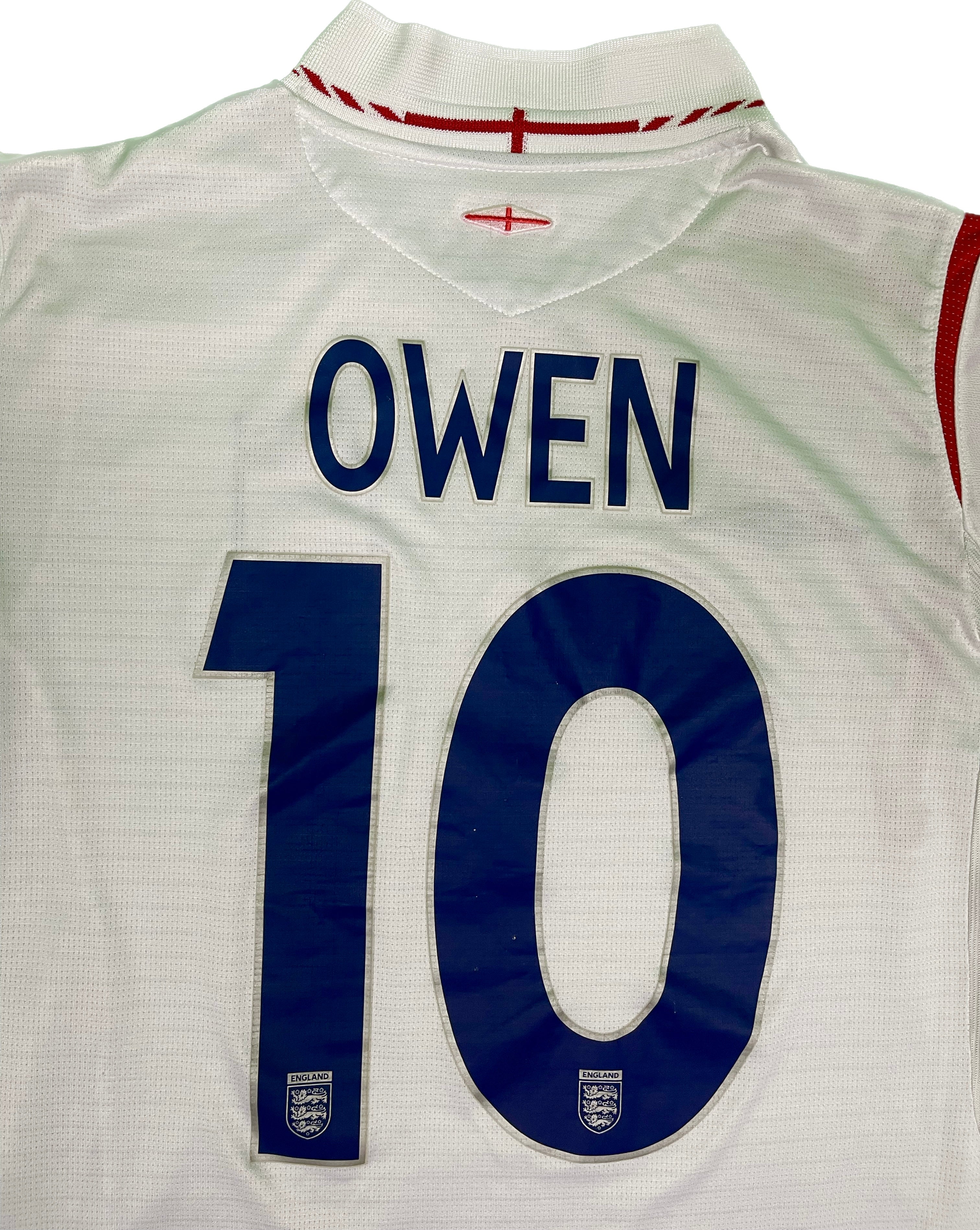 05' England Owen Soccer Jersey