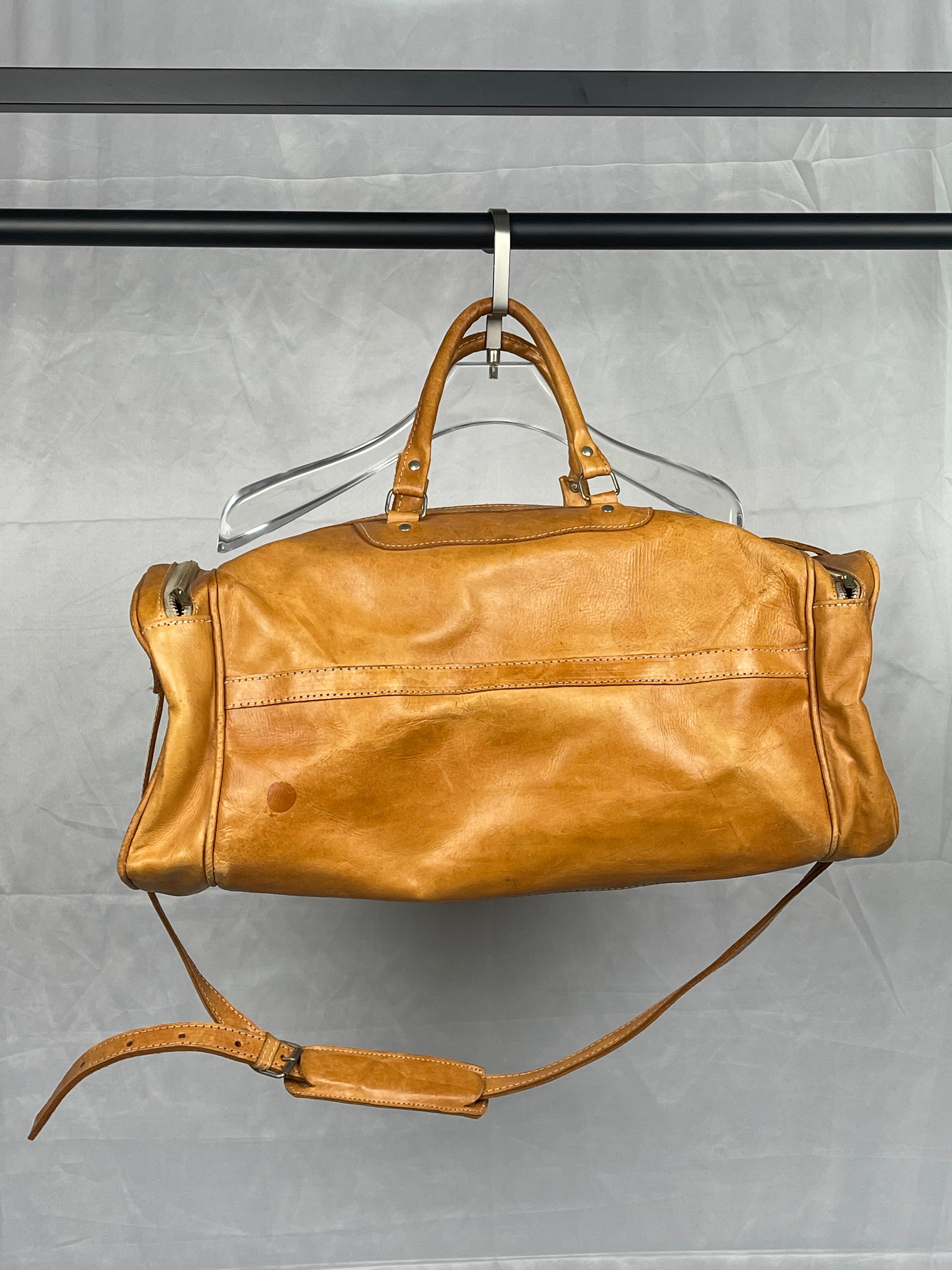Vintage Leather Travel Bag