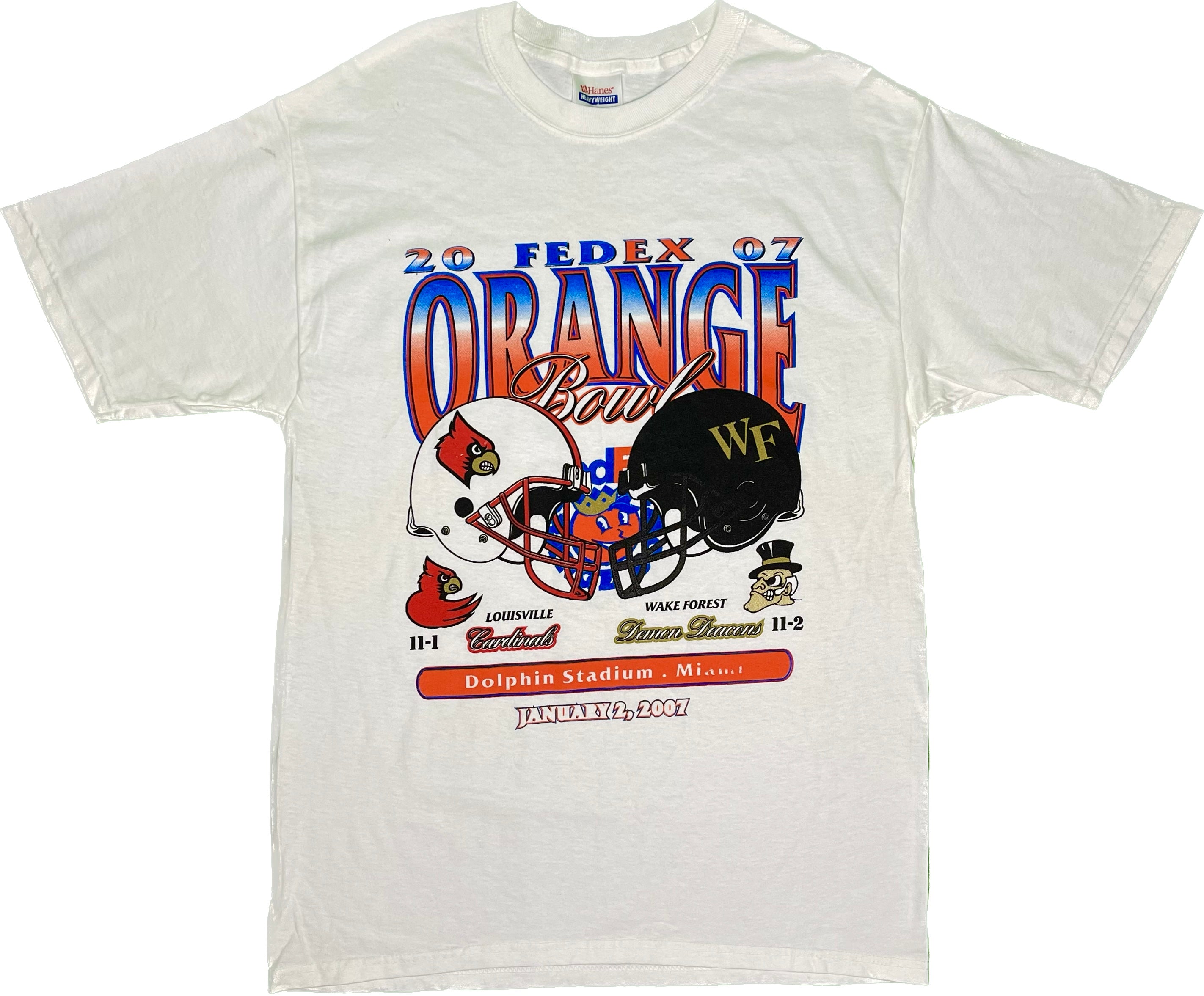 07' Wake vs Louisville Football T-Shirt