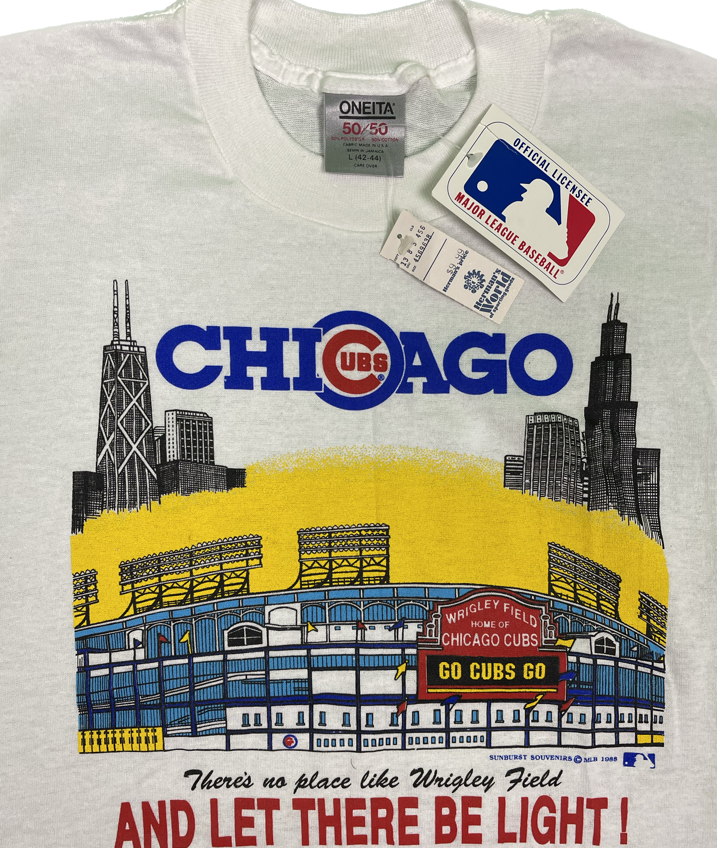 88' Chicago Cubs Vintage T-Shirt NEW