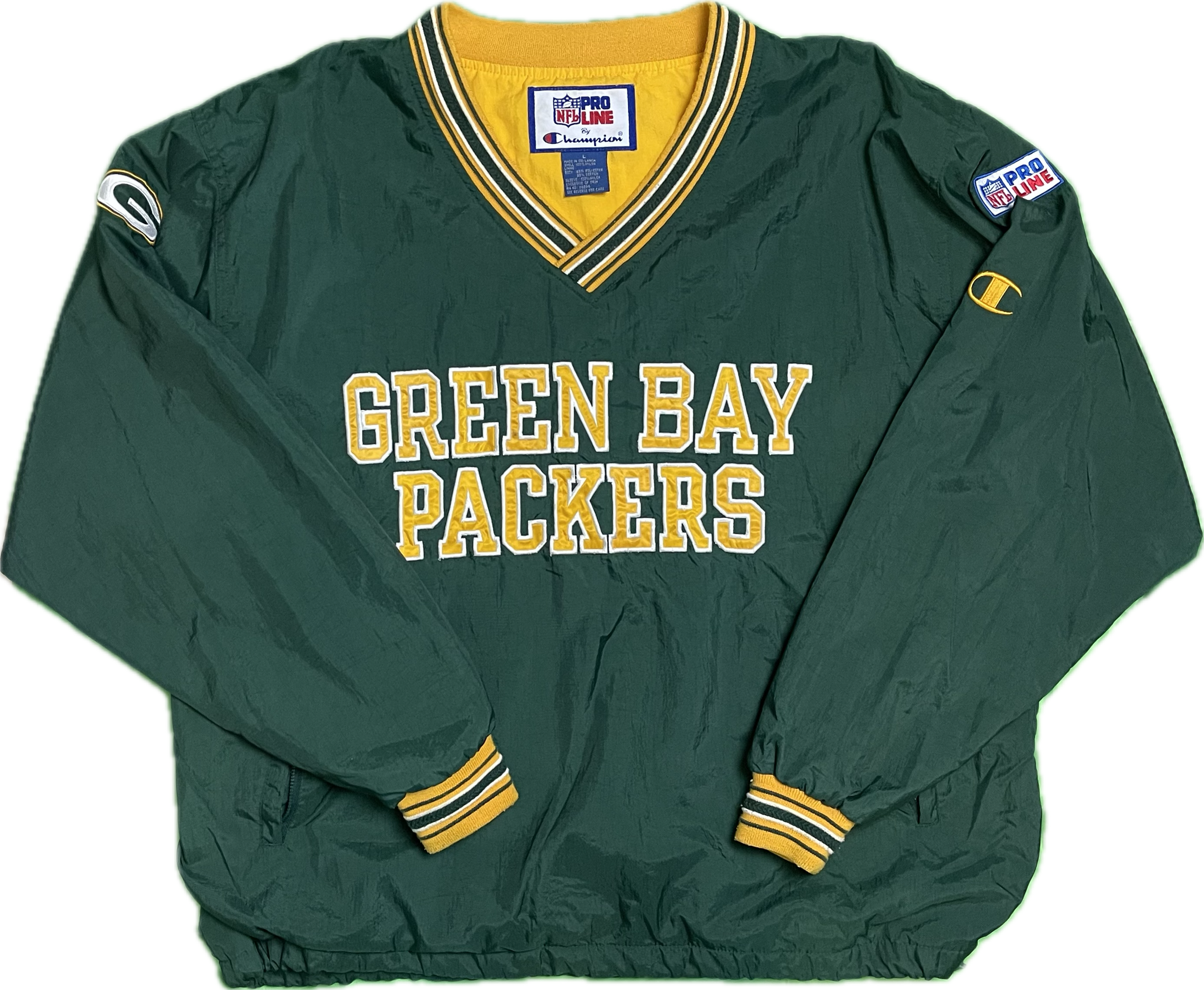 90&#39;s Green Bay Packer Vintage Sweatshirt