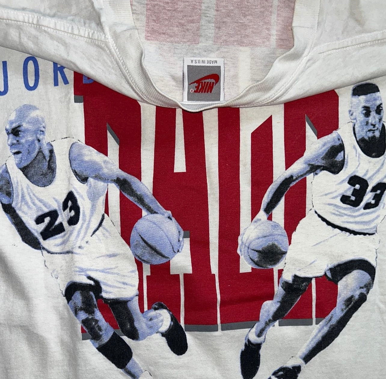 90&#39;s Nike BACK 2 BACK Vintage T-Shirt