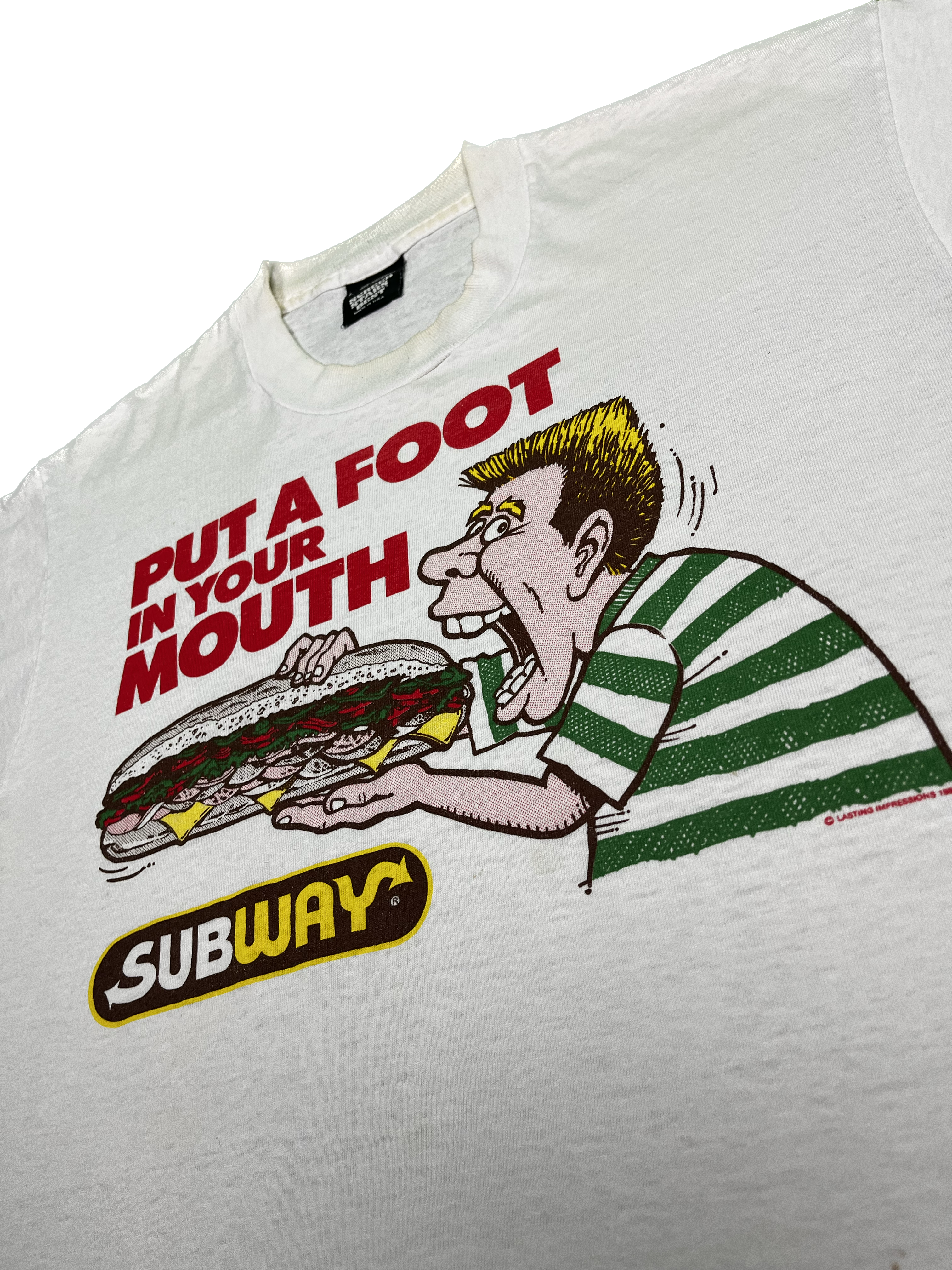 88&#39; Subway Put A Foot in your mouth T-Shirt