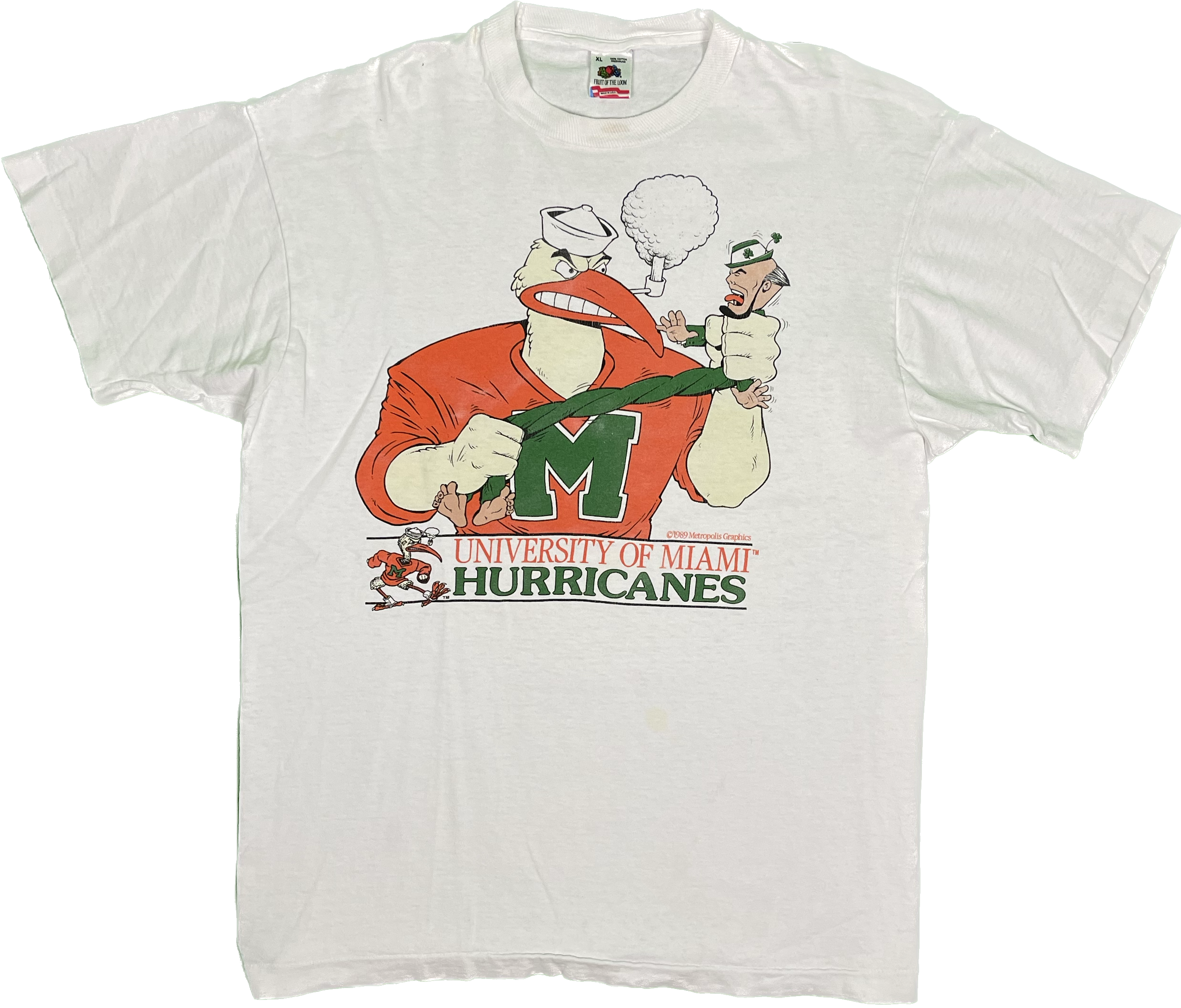 89&#39; University of Miami T-Shirt