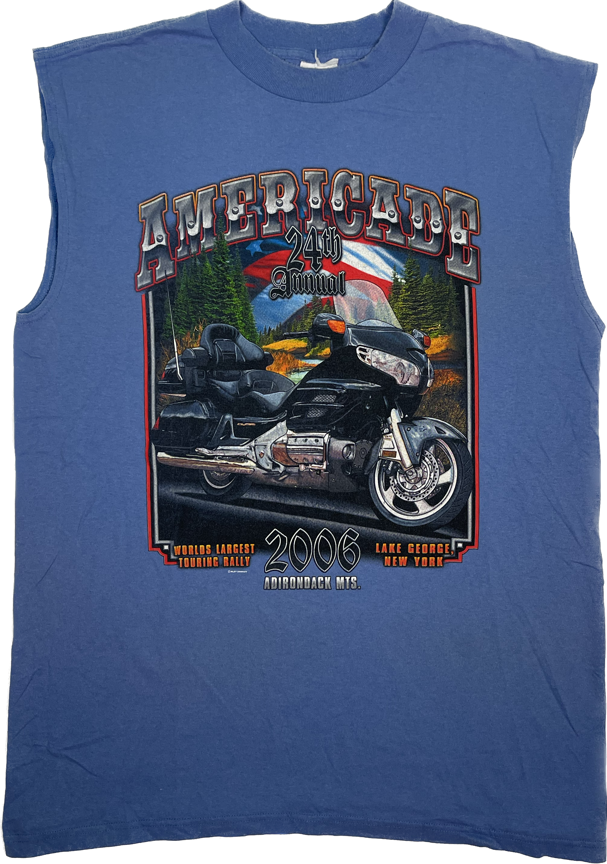 06&#39; Americade 24th Annual Worlds Largest Rally Lage George, New York 2006 Adirondack MTS. Tank Top