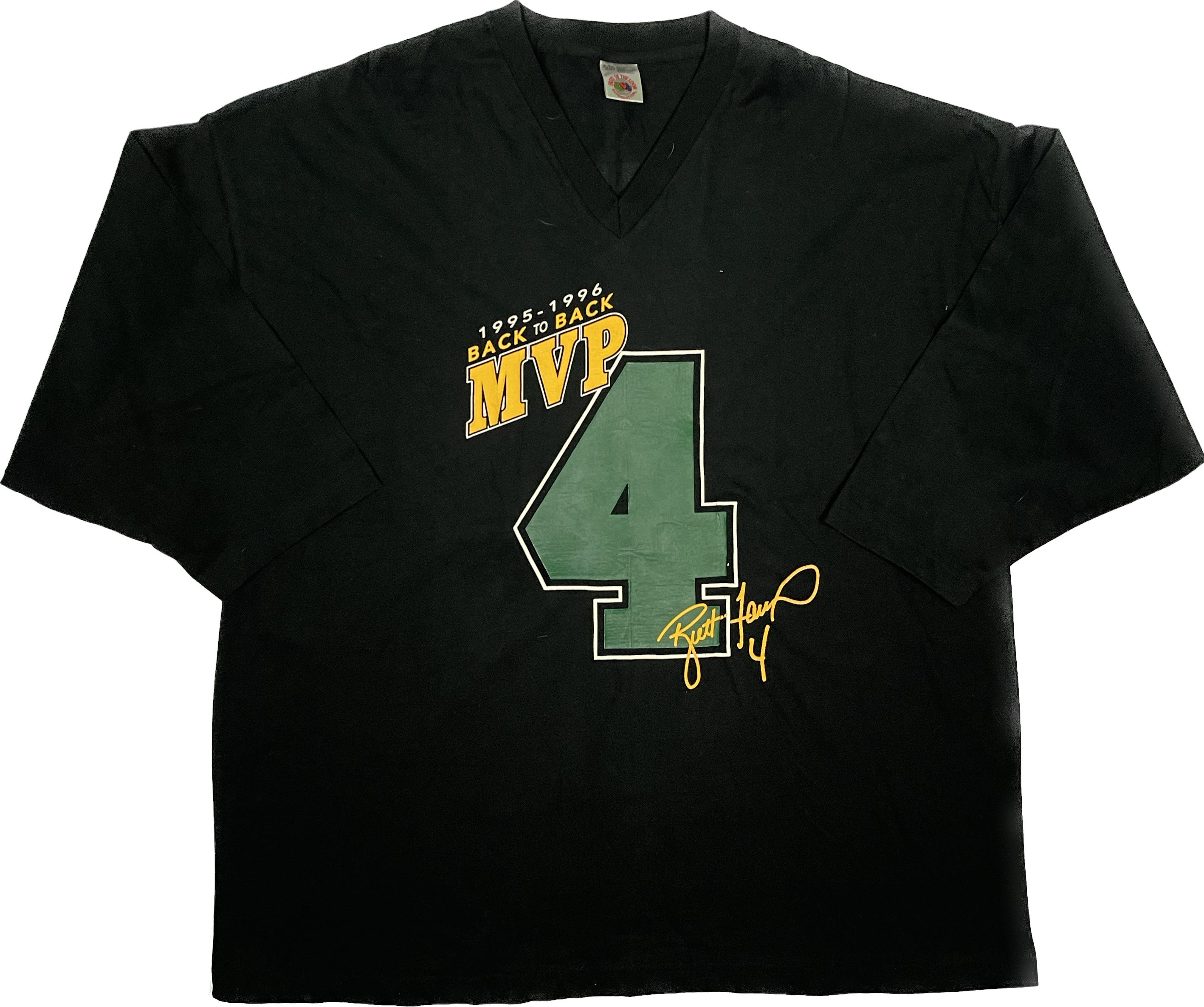 95&#39;-96&#39; Packers MVP Favre Vintage T-Shirt