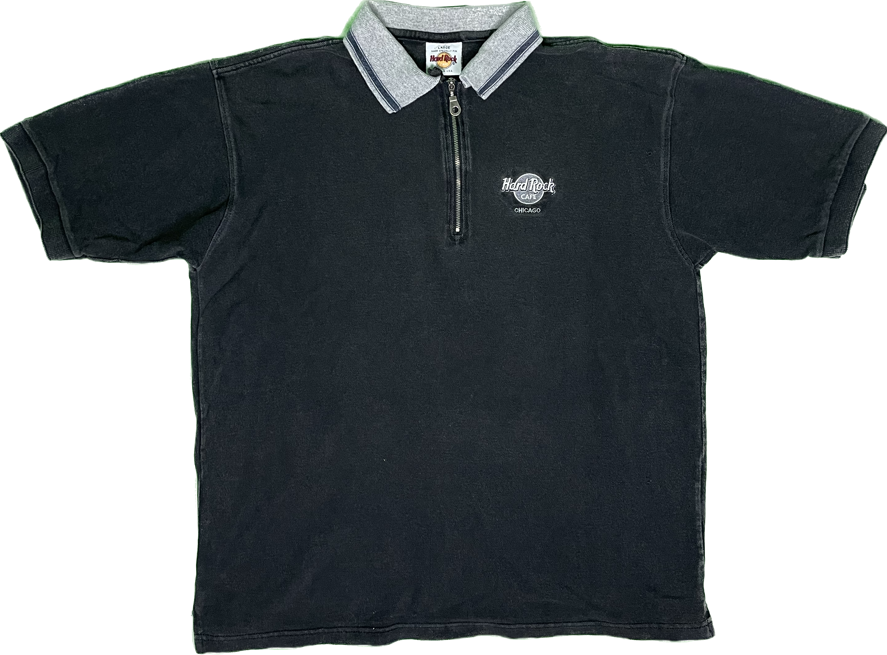 Hard Rock Chicago Vintage Polo Shirt