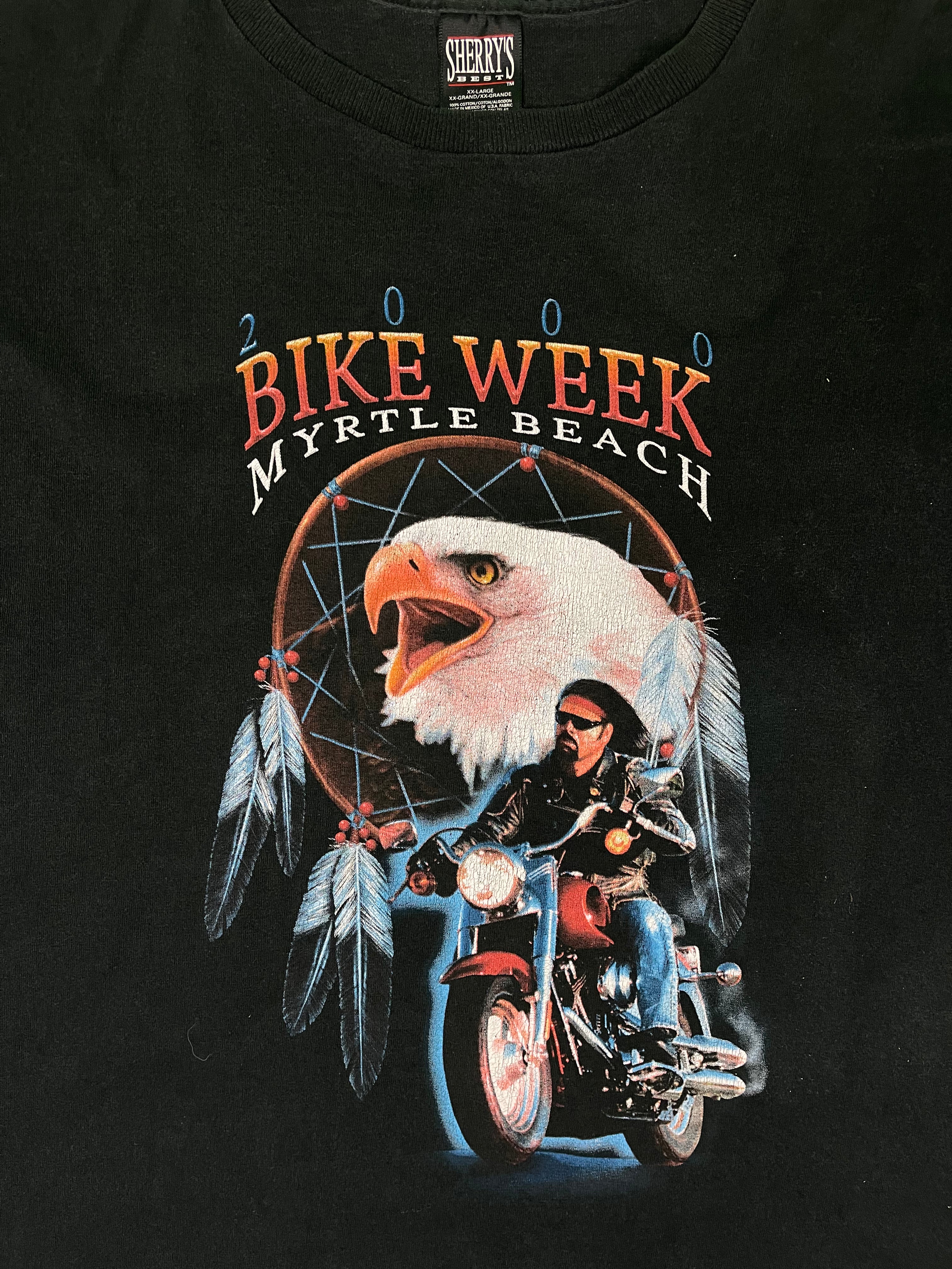 00&#39; Bike Week Myrtle Beach Vintage T-Shirt