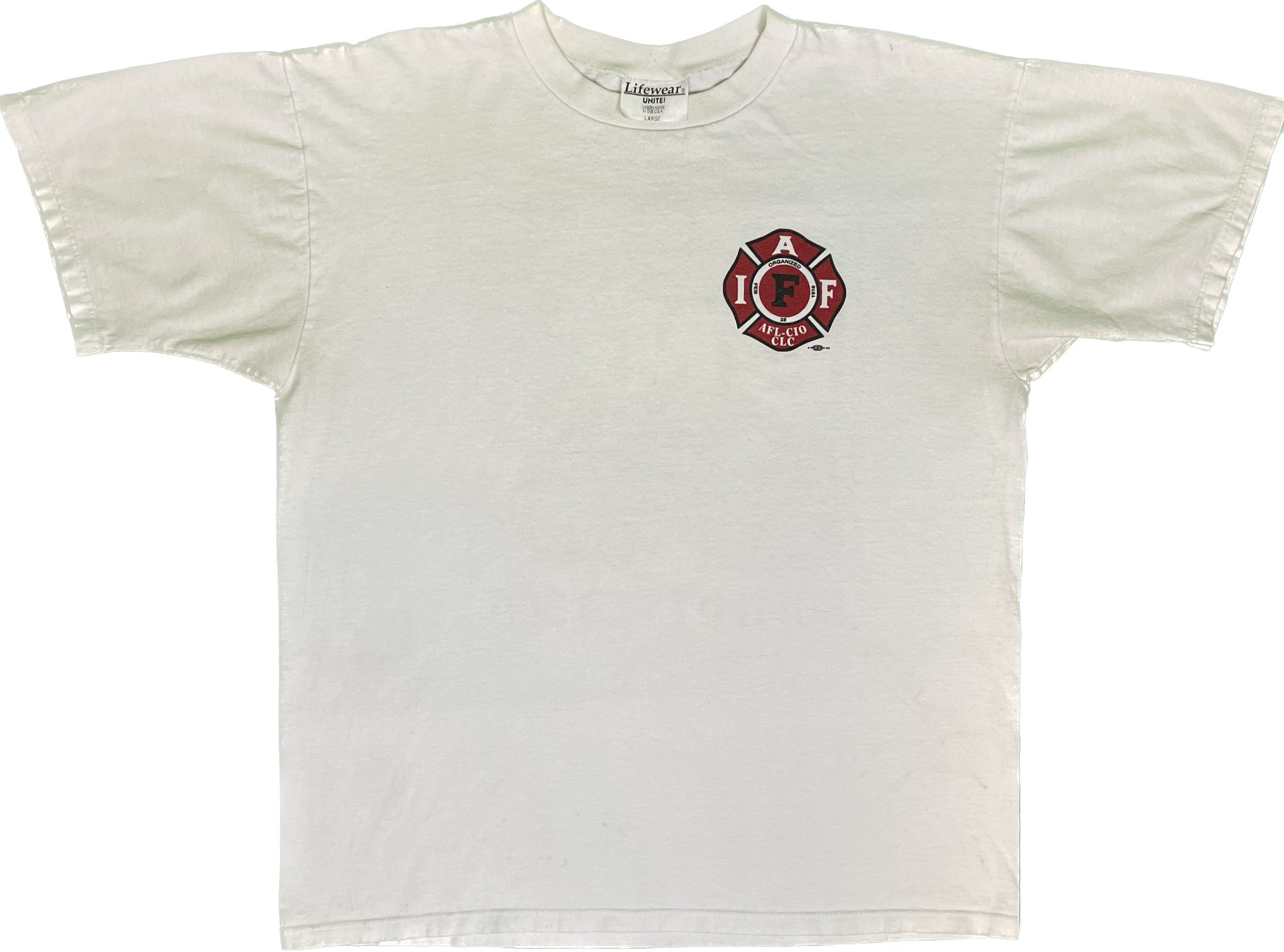 02&#39; American Firefighter Vintage T-Shirt