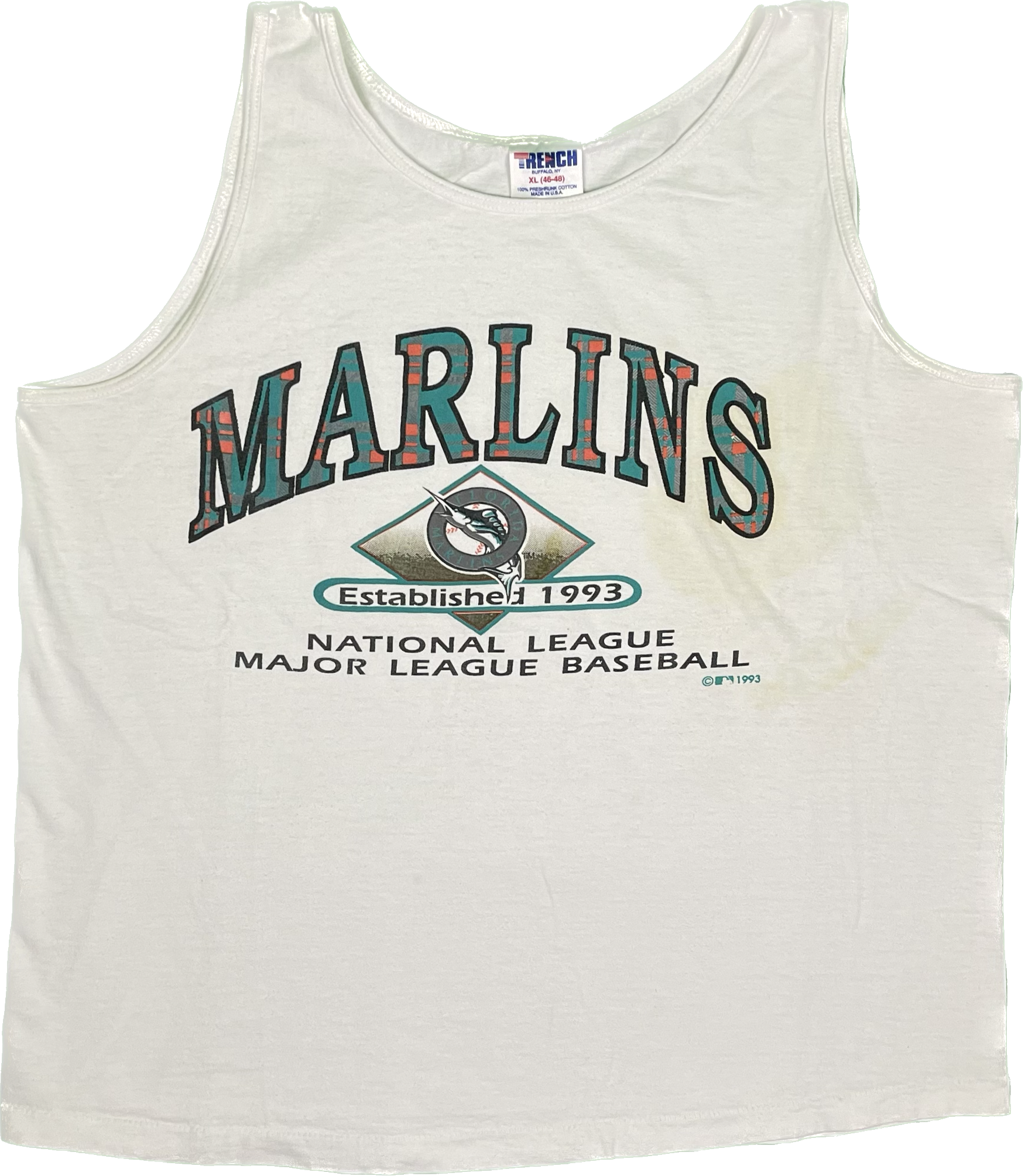 93&#39; Florida Marlins MLB Vintage Tank Top