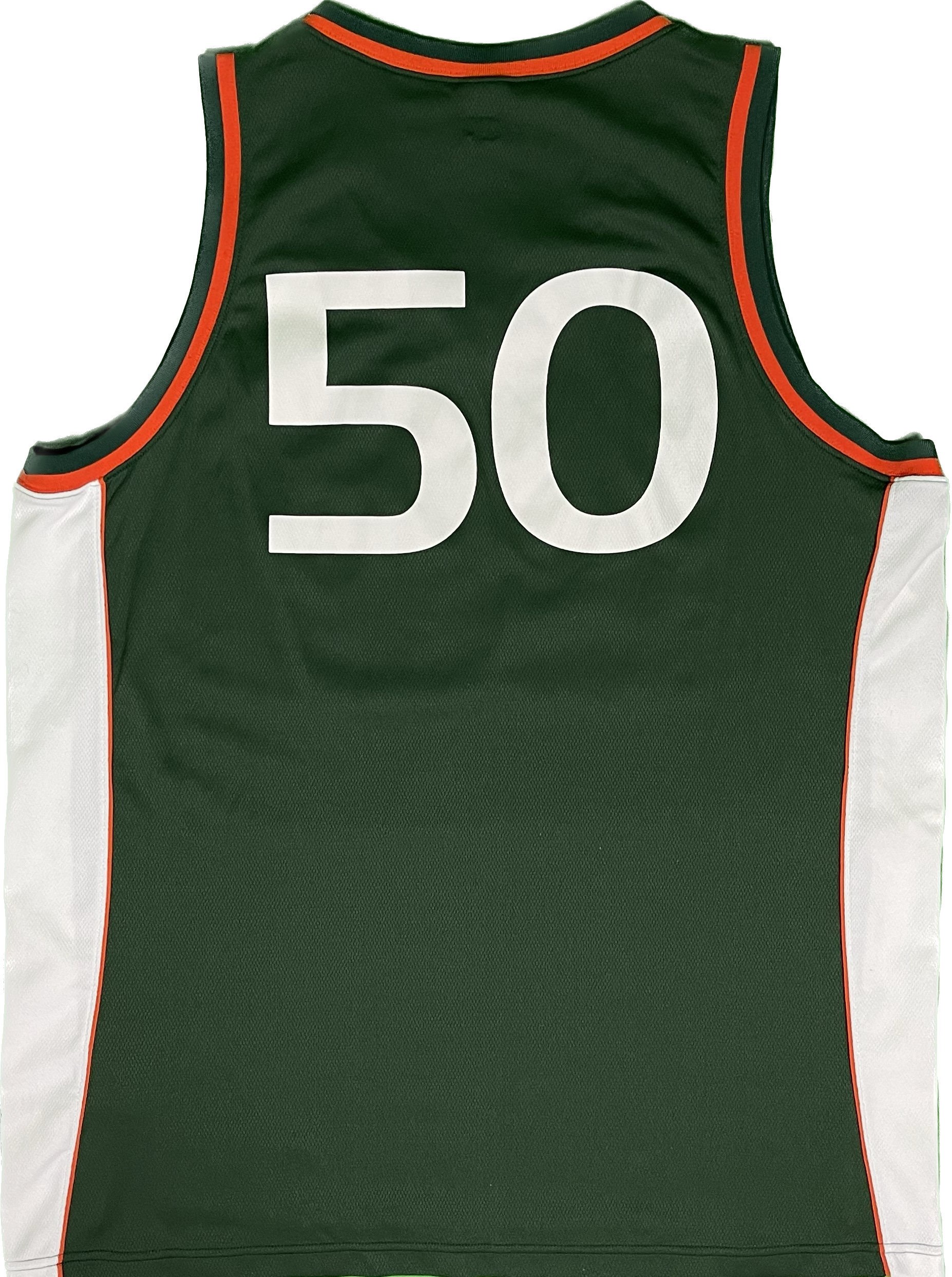 University of Miami Vintage Basketball Jersey