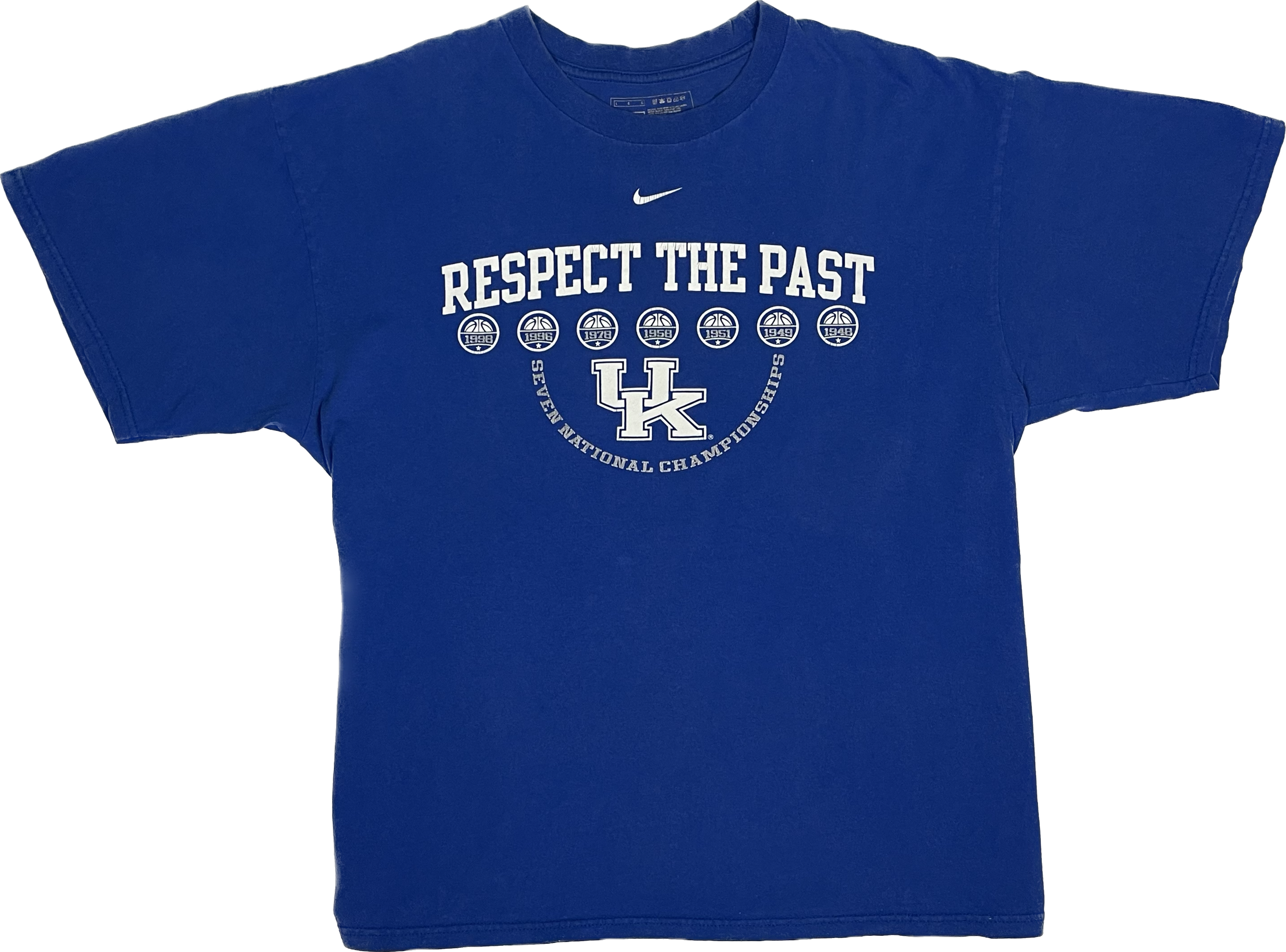 University of Kentucky Basketball Respect The Past Nike T-Shirt