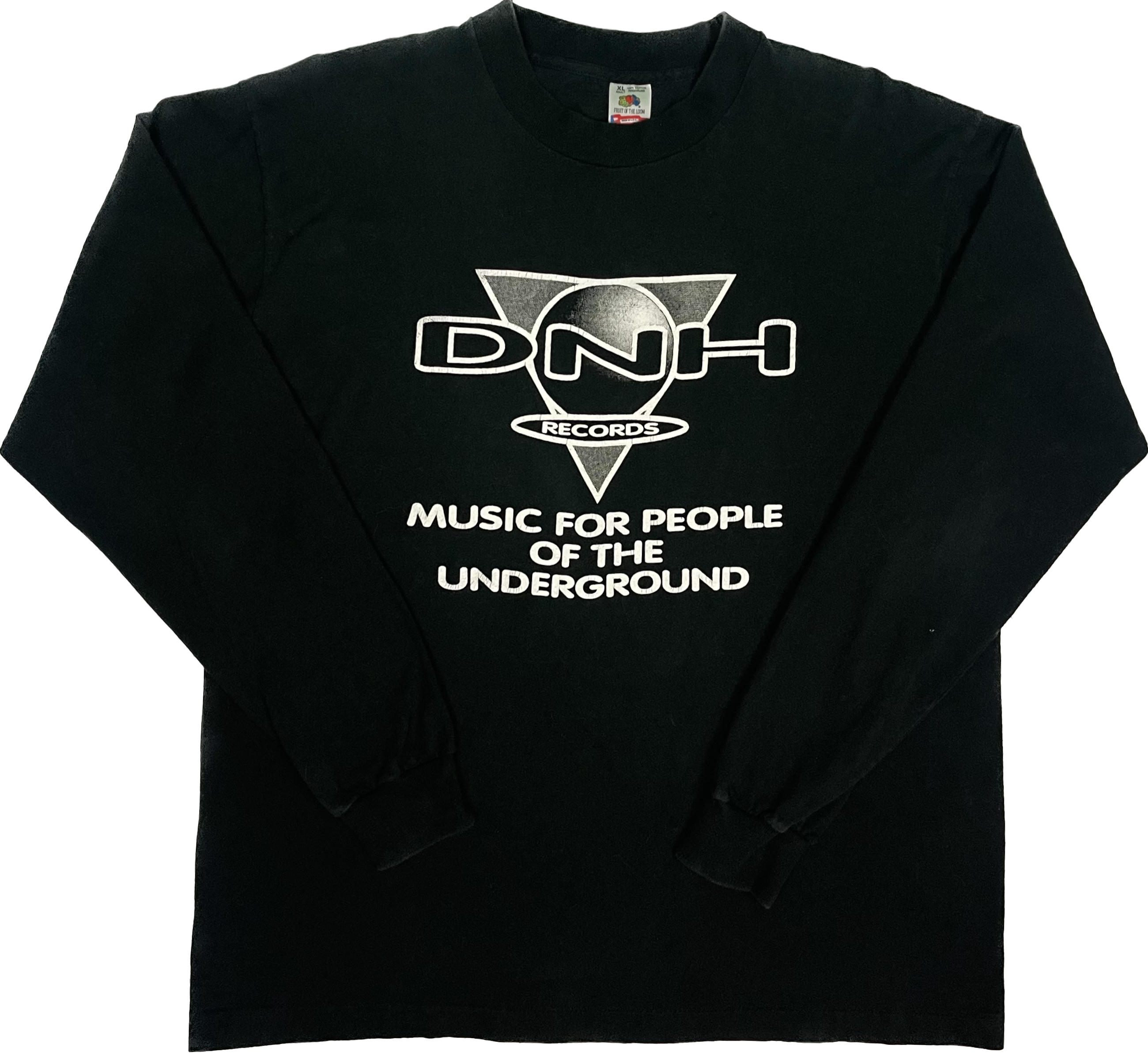 90‘s Music for People of the Underground Vintage Long-Sleeve Shirt