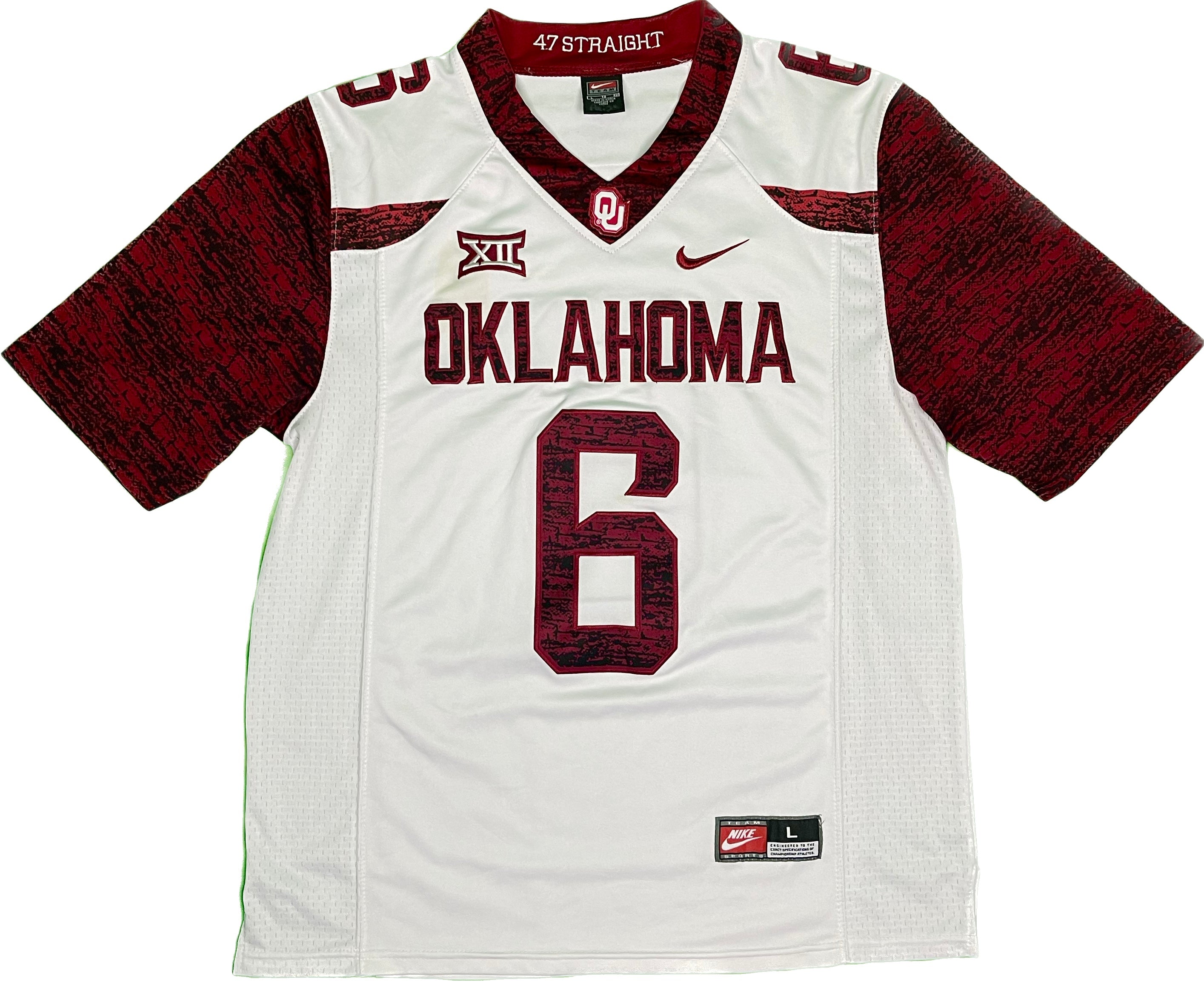 Oklahoma Sooner Mayfield College Jersey