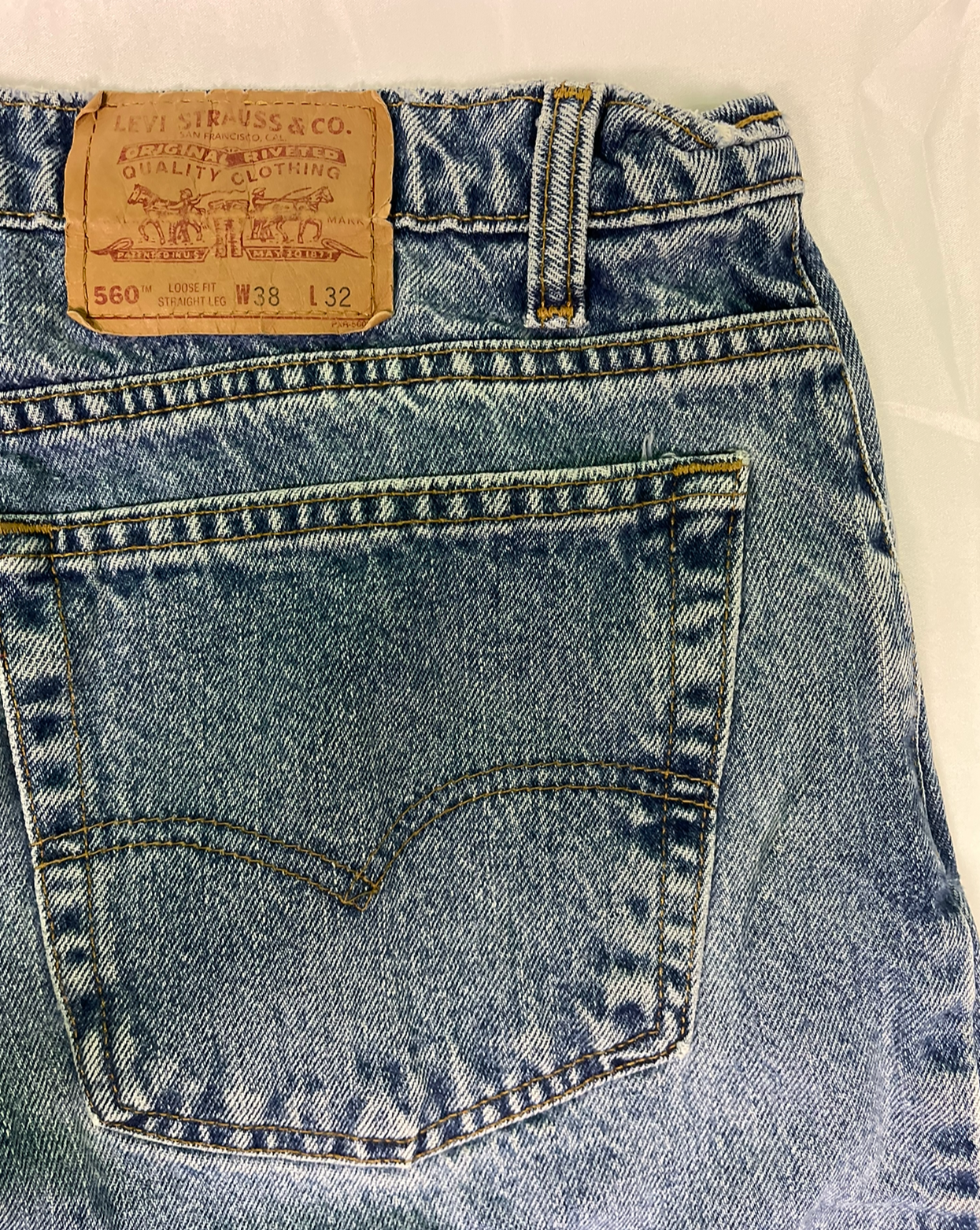 94&#39; Levis 560 Vintage Jeans