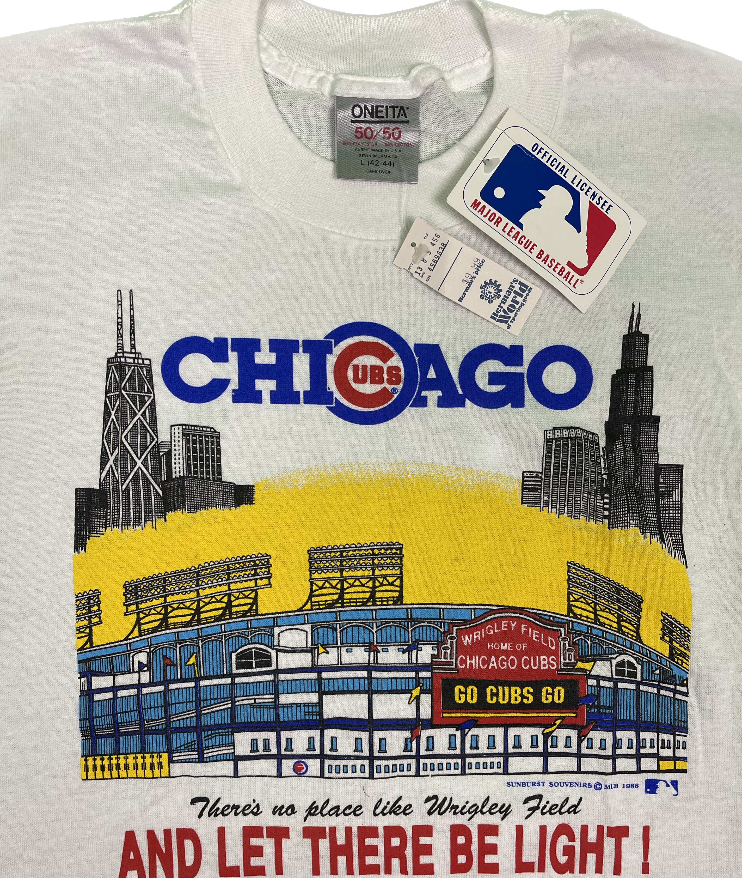 88&#39; Chicago Cubs Vintage T-Shirt NEW